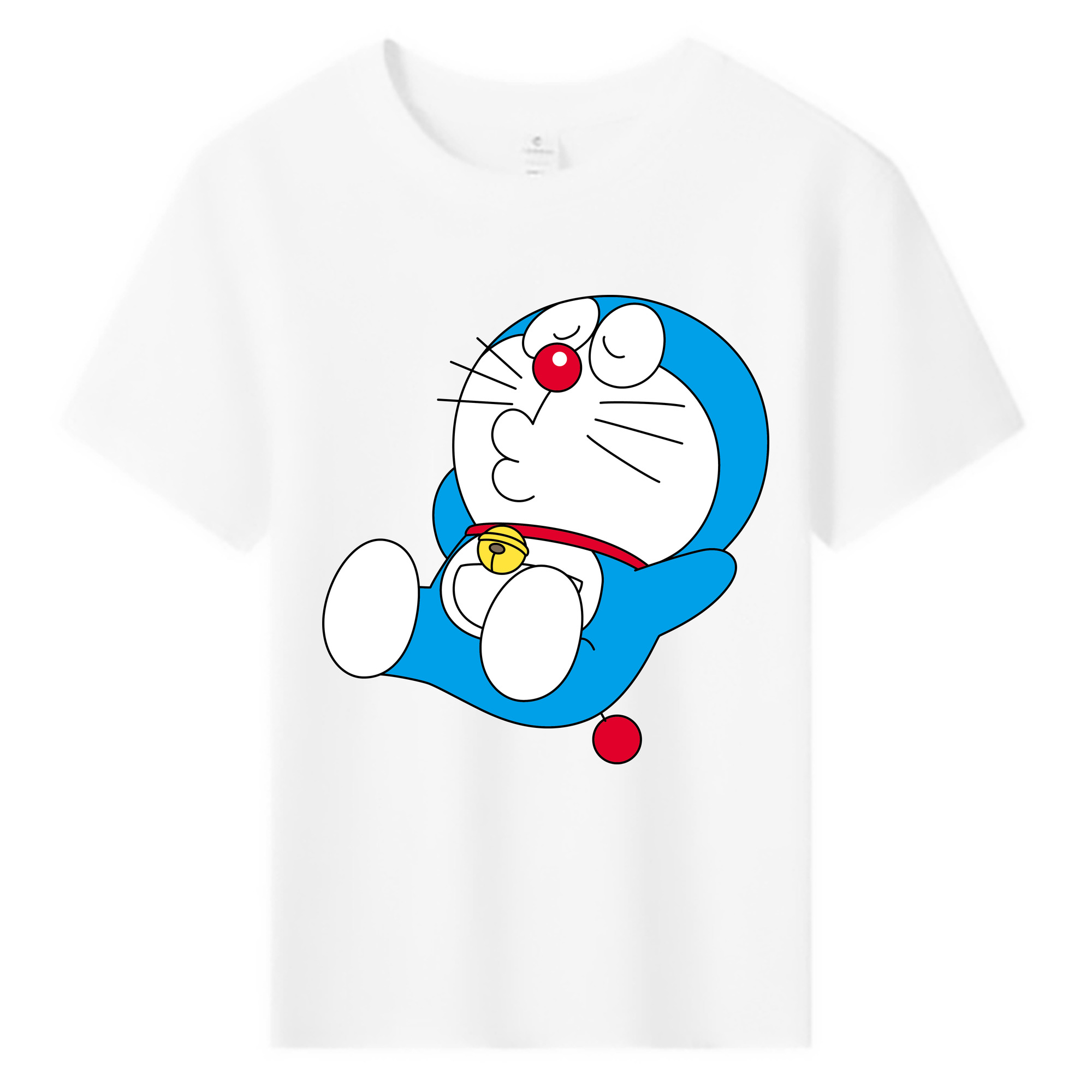 （画像用） ドラえもん Doraemon 綿100％キッズTシャツ（フロントプリント）