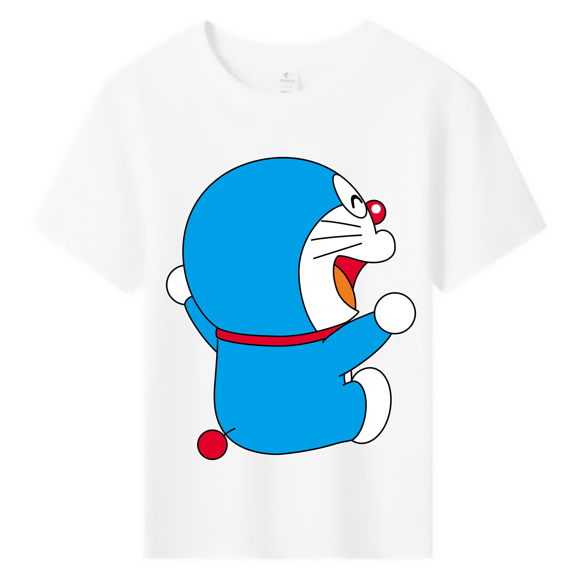 （画像用） ドラえもん Doraemon 綿100％キッズTシャツ（フロントプリント）