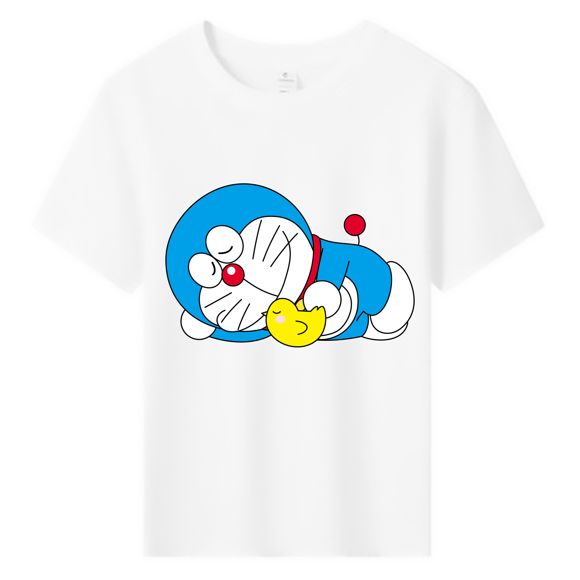 （画像用） ドラえもん Doraemon 綿100％キッズTシャツ（フロントプリント）