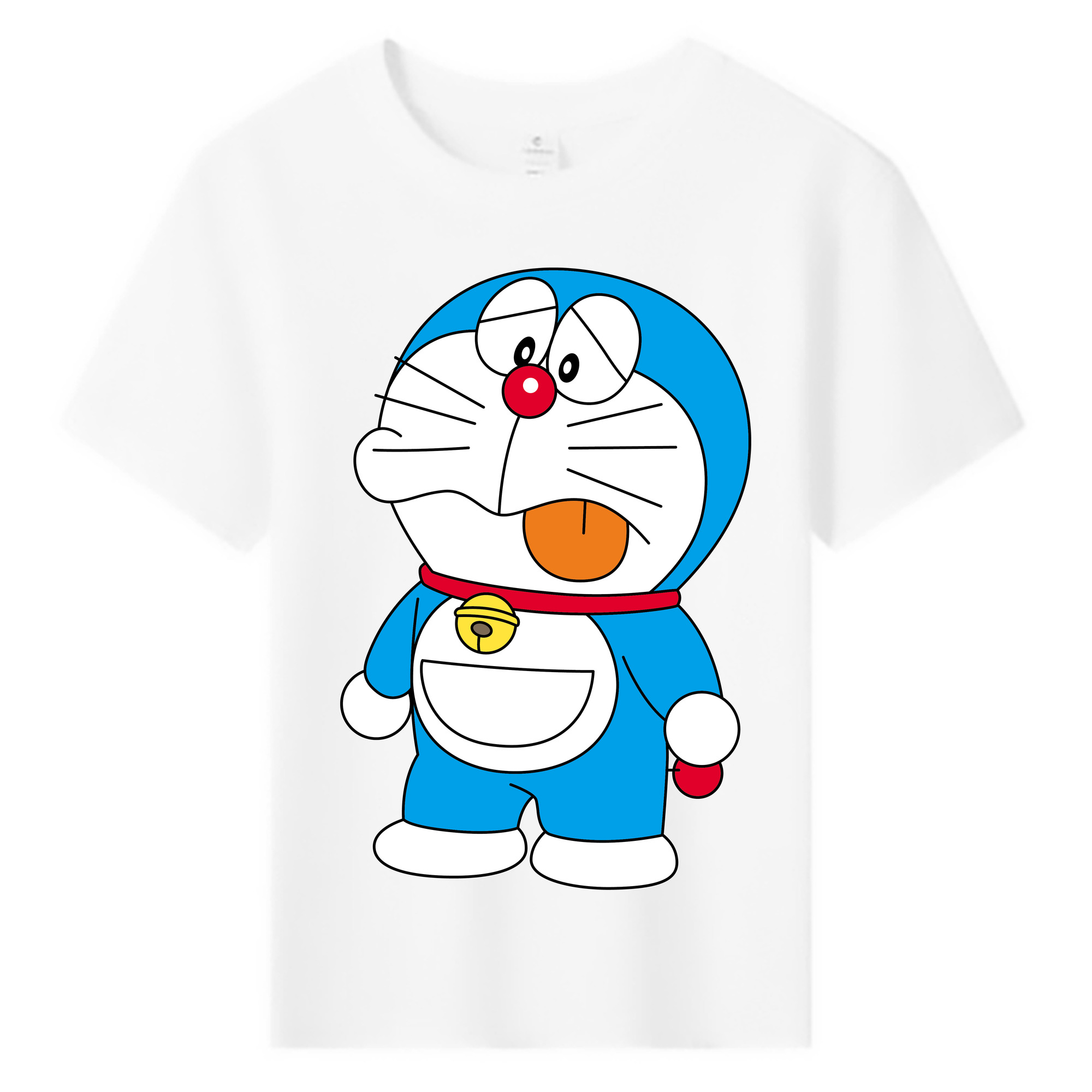 （画像用） ドラえもん Doraemon 綿100％キッズTシャツ（フロントプリント）