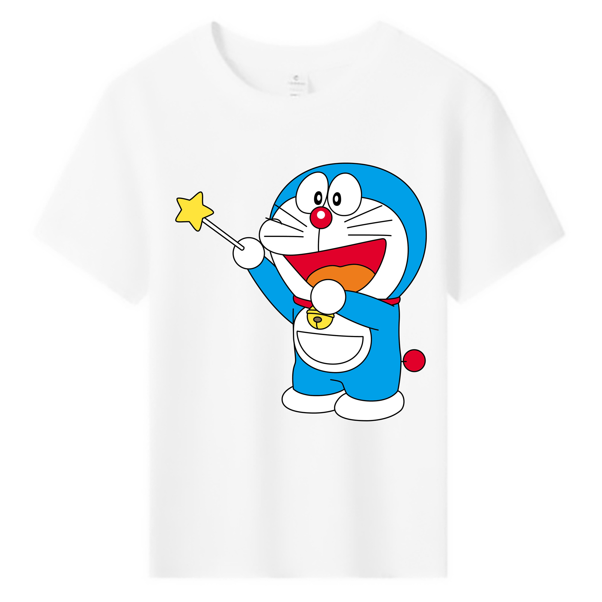 （画像用） ドラえもん Doraemon 綿100％キッズTシャツ（フロントプリント）