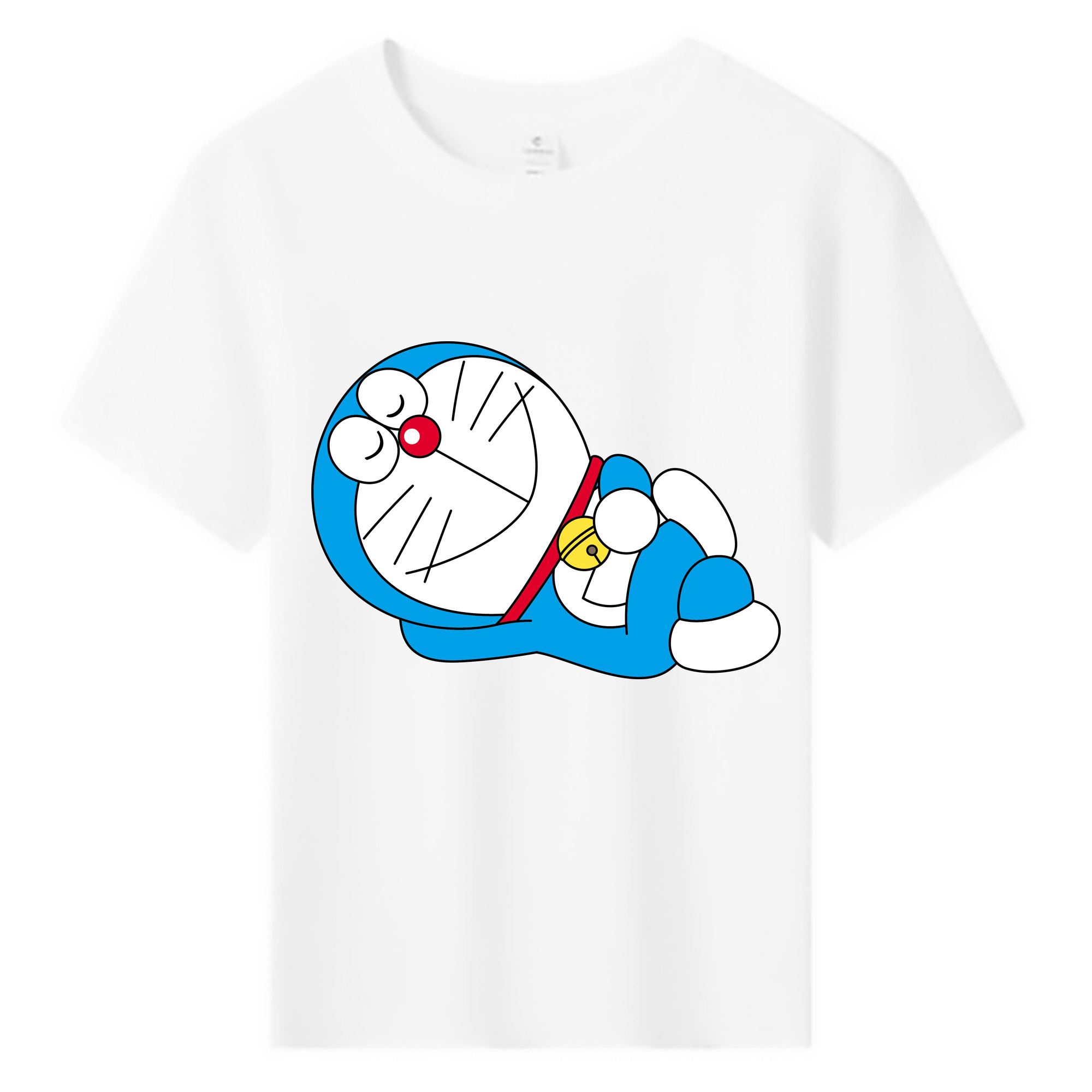 （画像用） ドラえもん Doraemon 綿100％キッズTシャツ（フロントプリント）