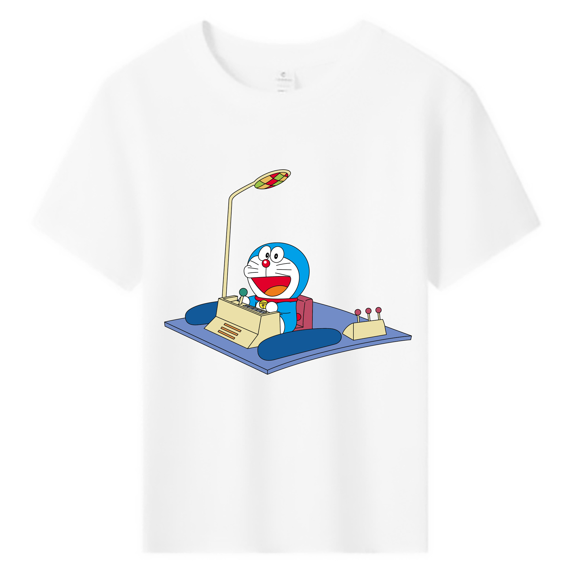 （画像用） ドラえもん Doraemon 綿100％キッズTシャツ（フロントプリント）