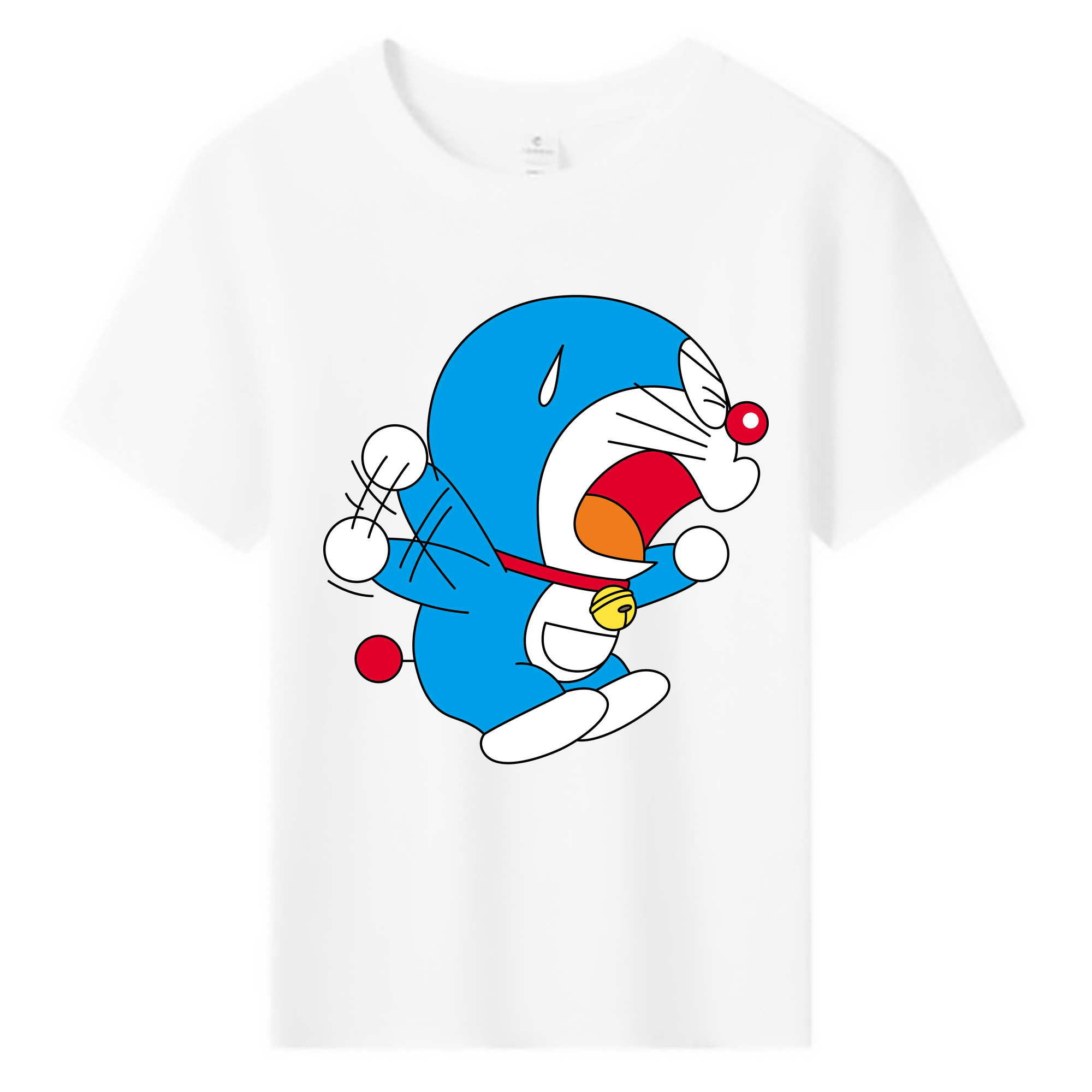 （画像用） ドラえもん Doraemon 綿100％キッズTシャツ（フロントプリント）