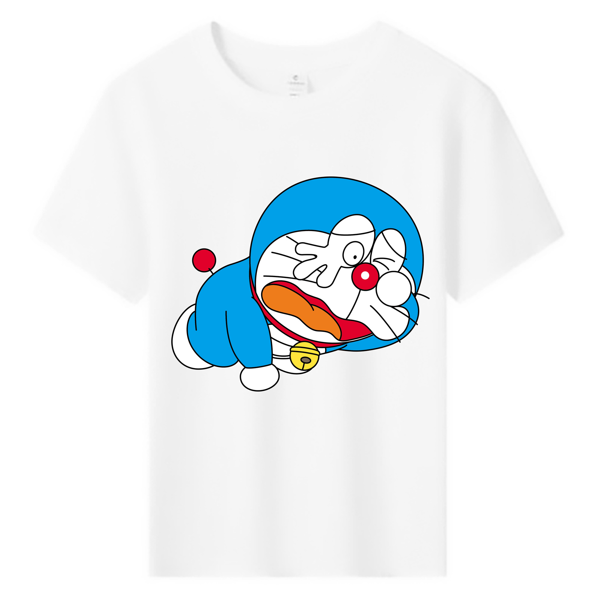 （画像用） ドラえもん Doraemon 綿100％キッズTシャツ（フロントプリント）