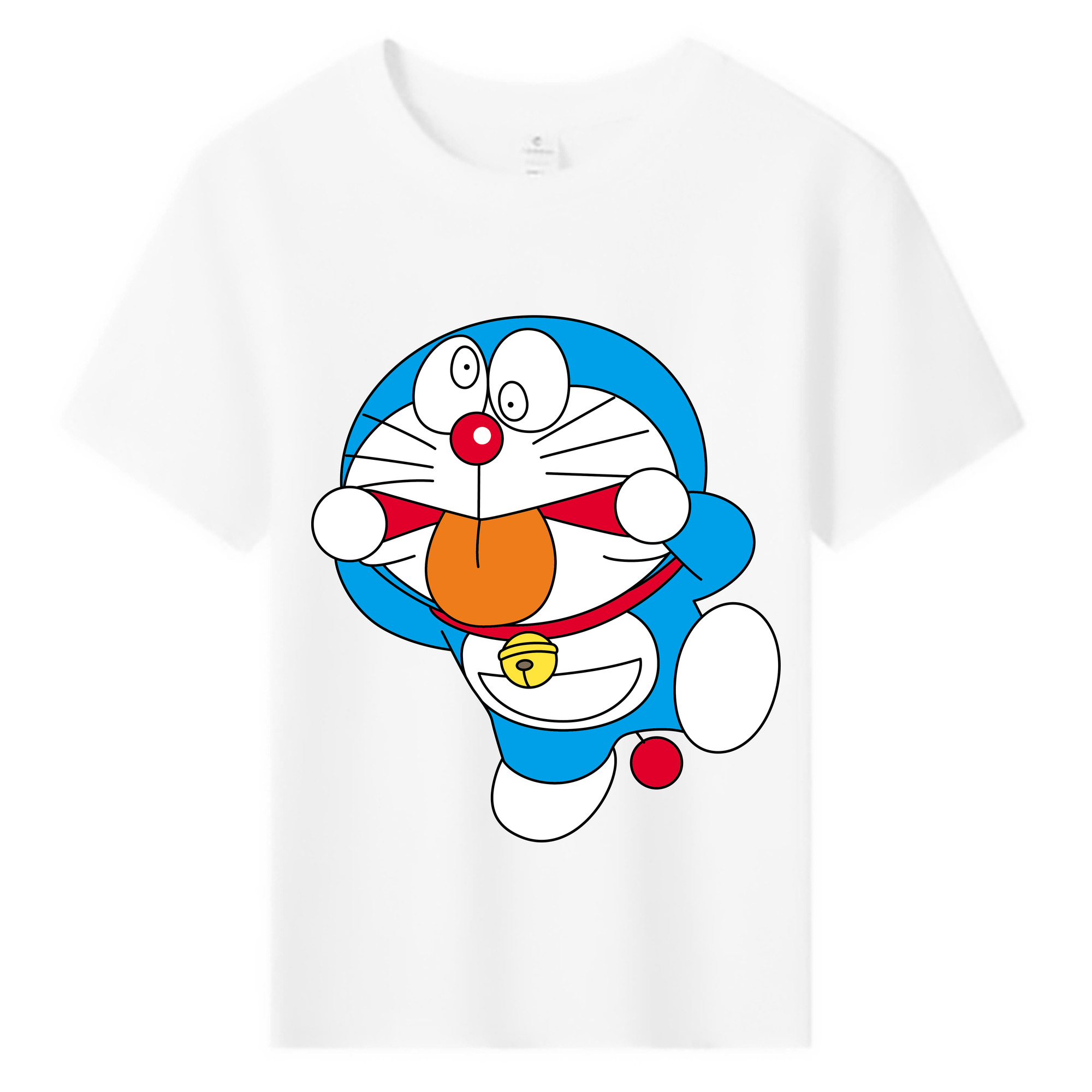 （画像用） ドラえもん Doraemon 綿100％キッズTシャツ（フロントプリント）