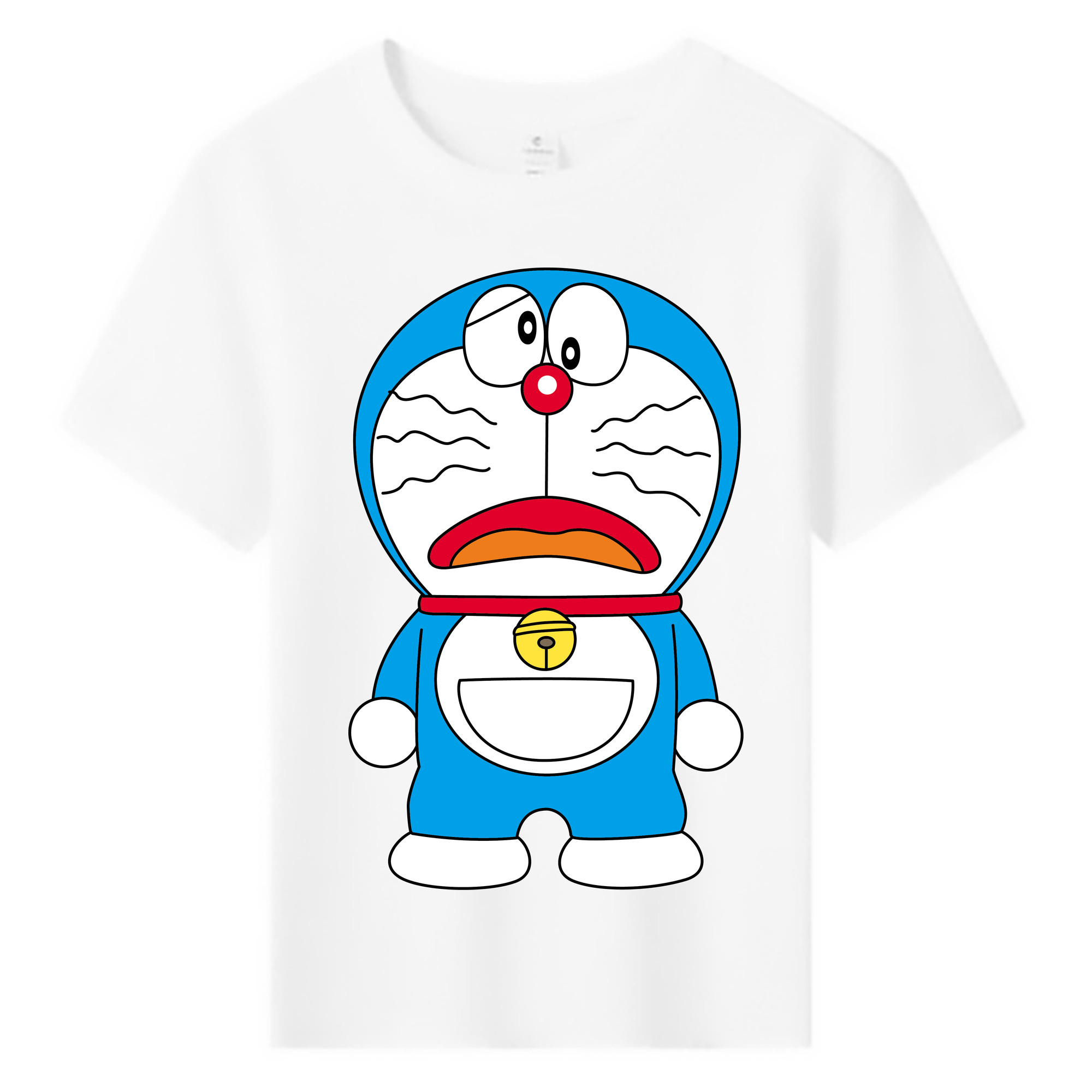 （画像用） ドラえもん Doraemon 綿100％キッズTシャツ（フロントプリント）