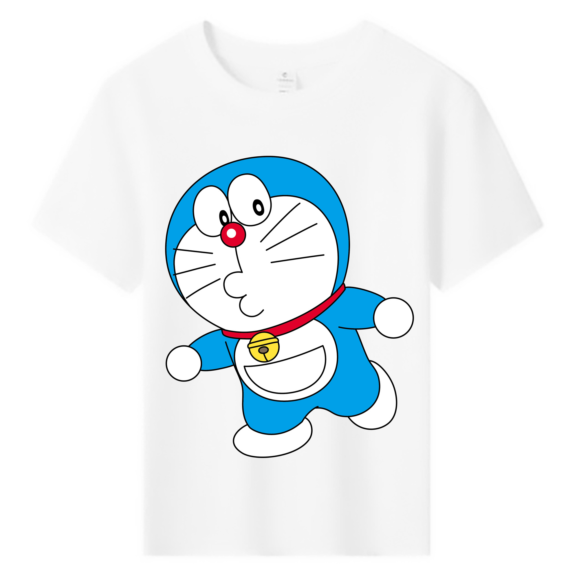 （画像用） ドラえもん Doraemon 綿100％キッズTシャツ（フロントプリント）