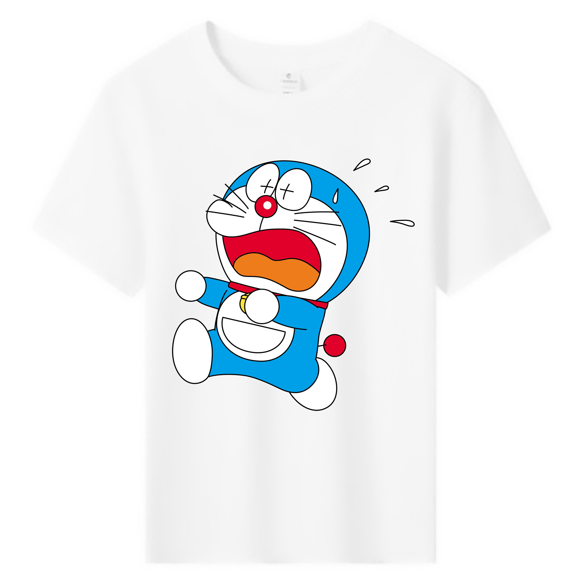 （画像用） ドラえもん Doraemon 綿100％キッズTシャツ（フロントプリント）