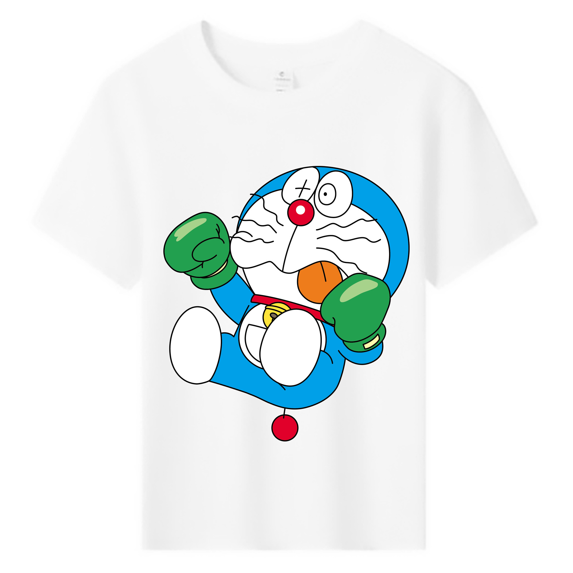 （画像用） ドラえもん Doraemon 綿100％キッズTシャツ（フロントプリント）