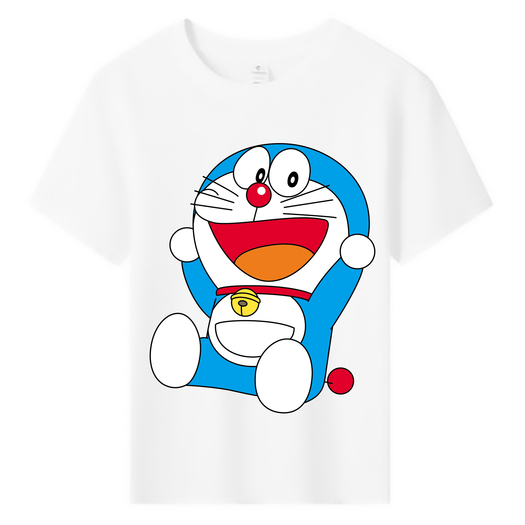 （画像用） ドラえもん Doraemon 綿100％キッズTシャツ（フロントプリント）