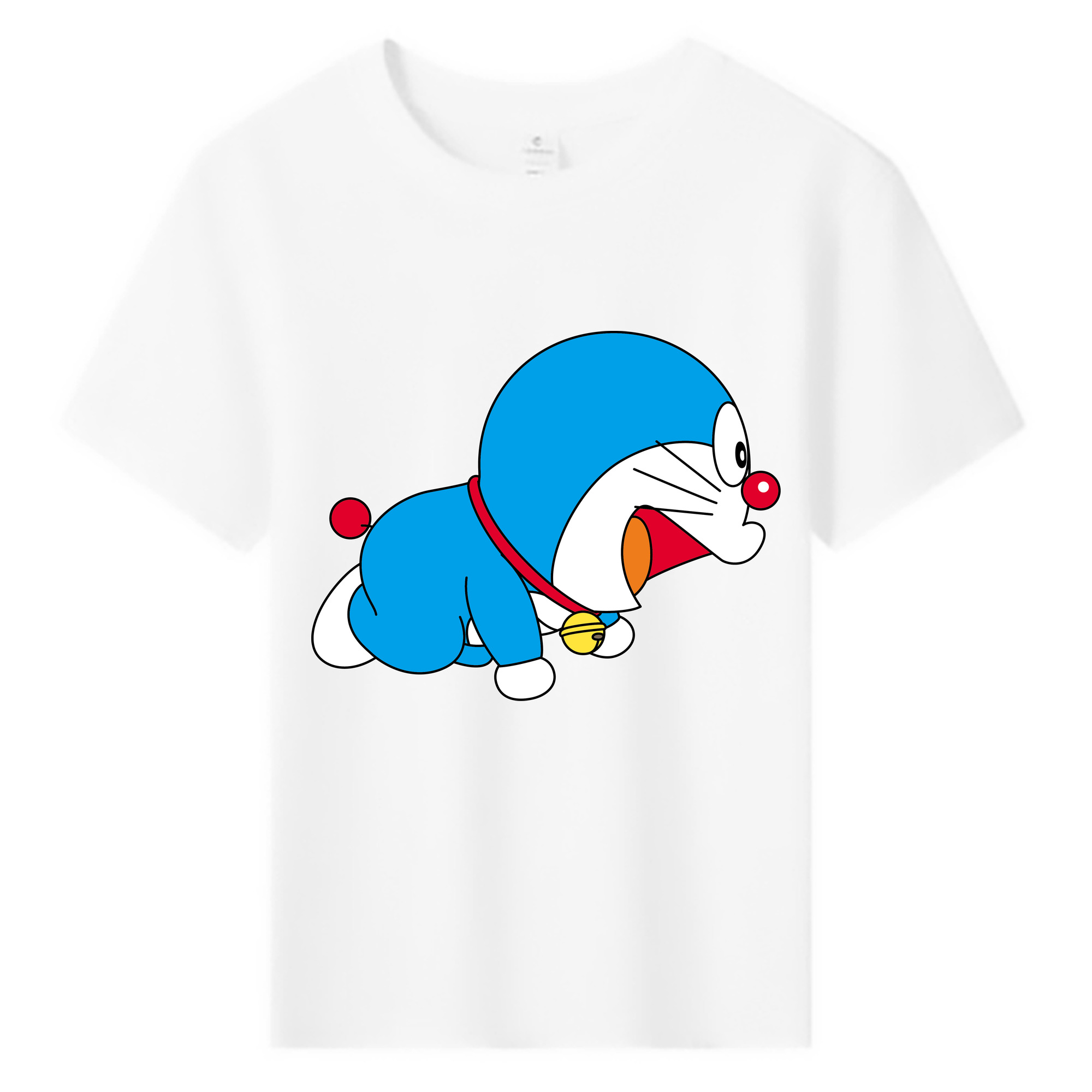 （画像用） ドラえもん Doraemon 綿100％キッズTシャツ（フロントプリント）