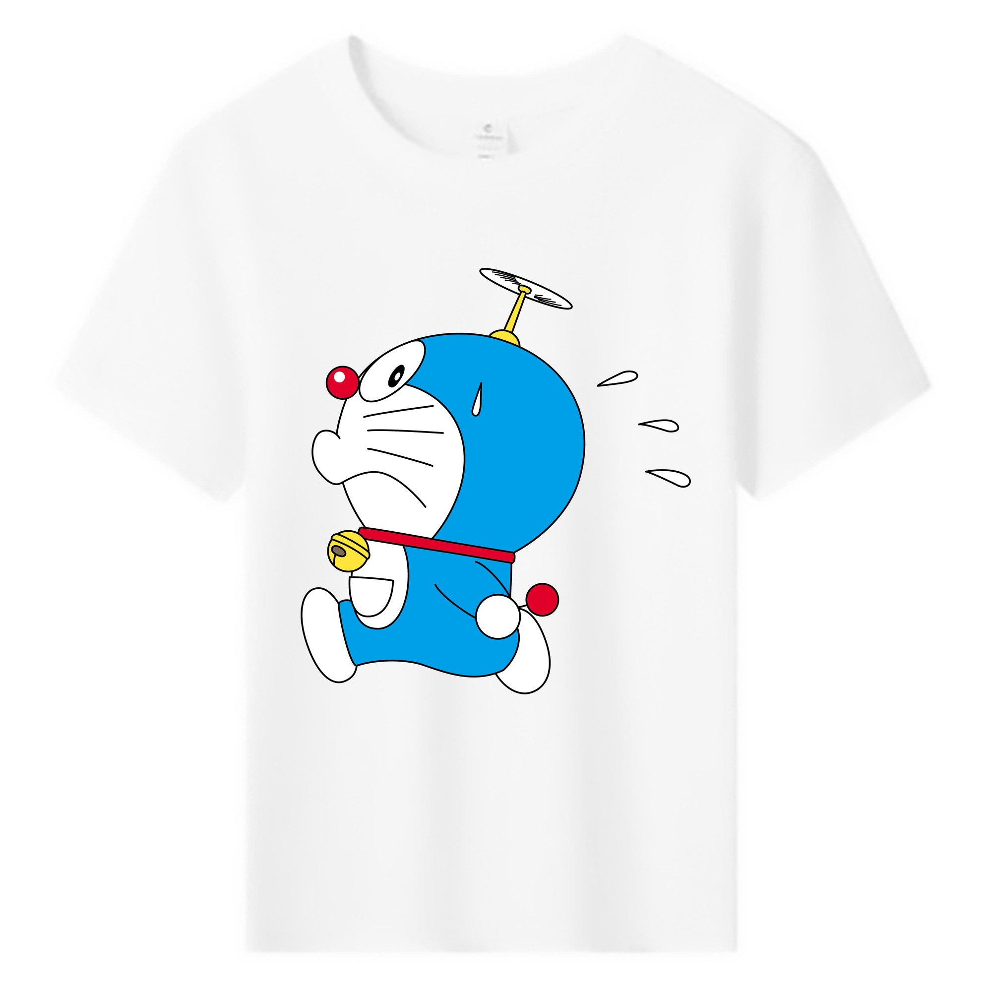 （画像用） ドラえもん Doraemon 綿100％キッズTシャツ（フロントプリント）
