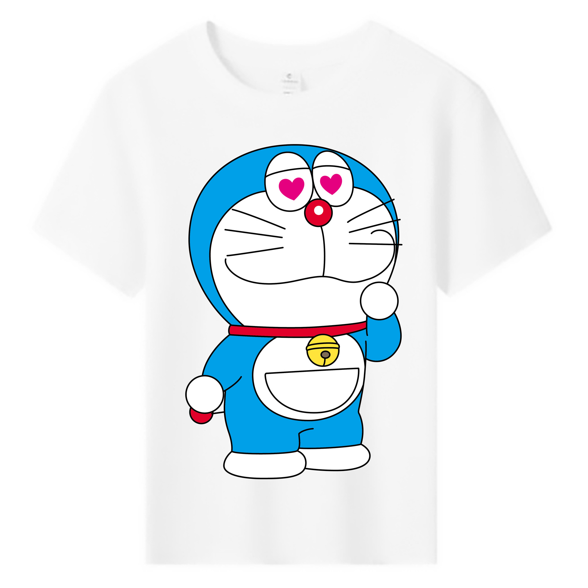 （画像用） ドラえもん Doraemon 綿100％キッズTシャツ（フロントプリント）