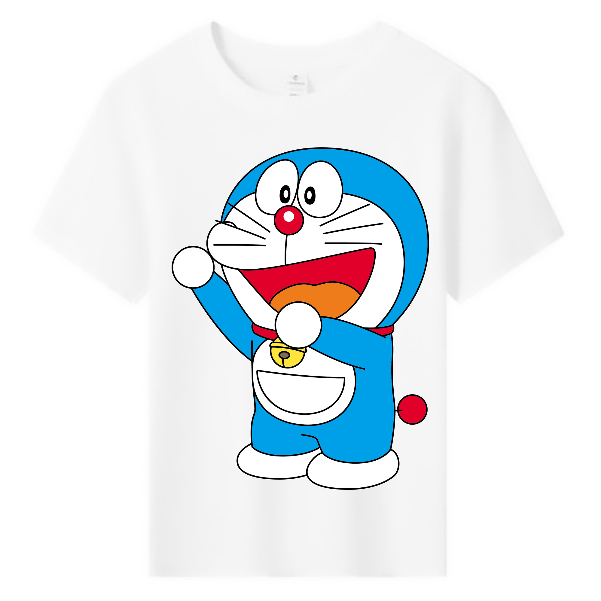 （画像用） ドラえもん Doraemon 綿100％キッズTシャツ（フロントプリント）