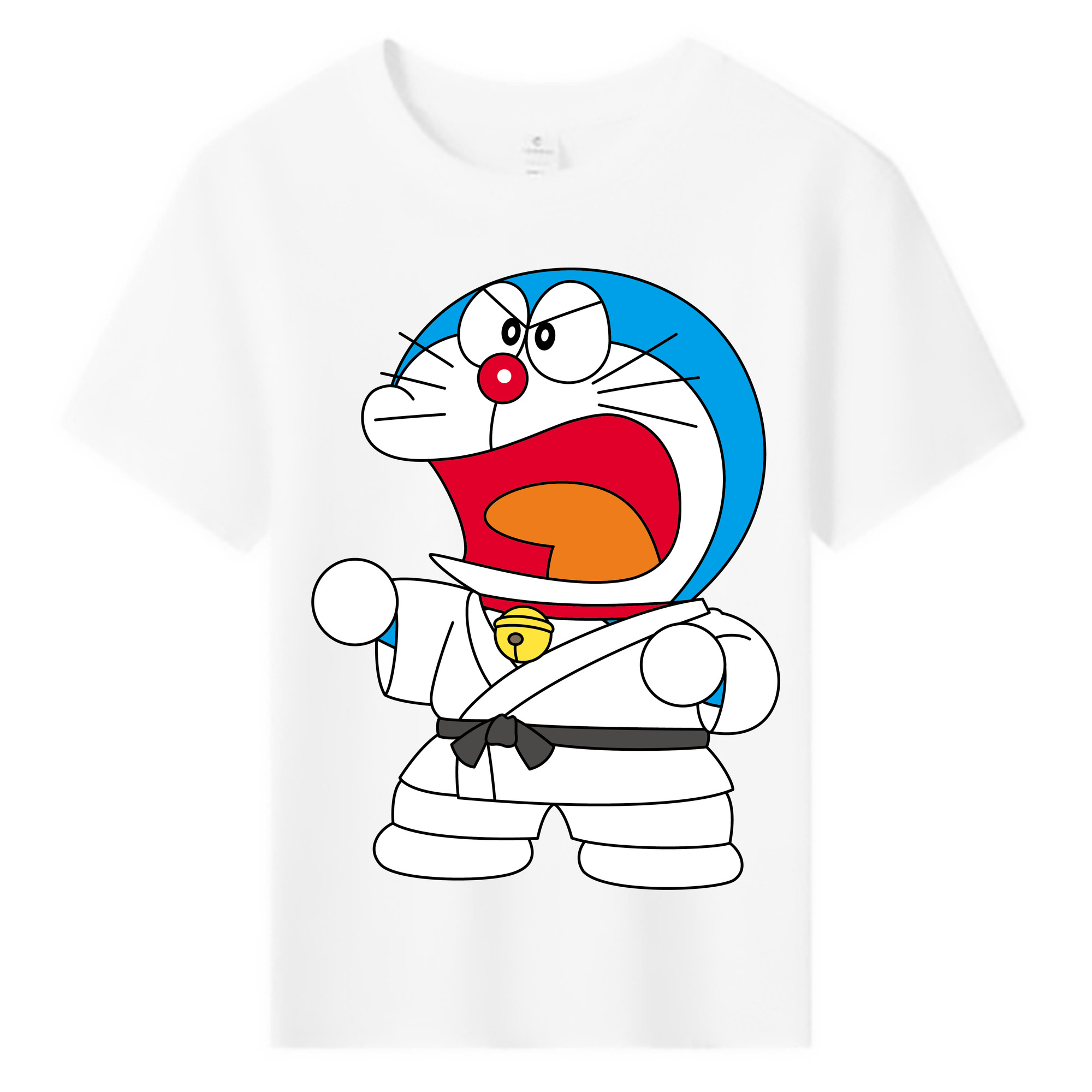 （画像用） ドラえもん Doraemon 綿100％キッズTシャツ（フロントプリント）