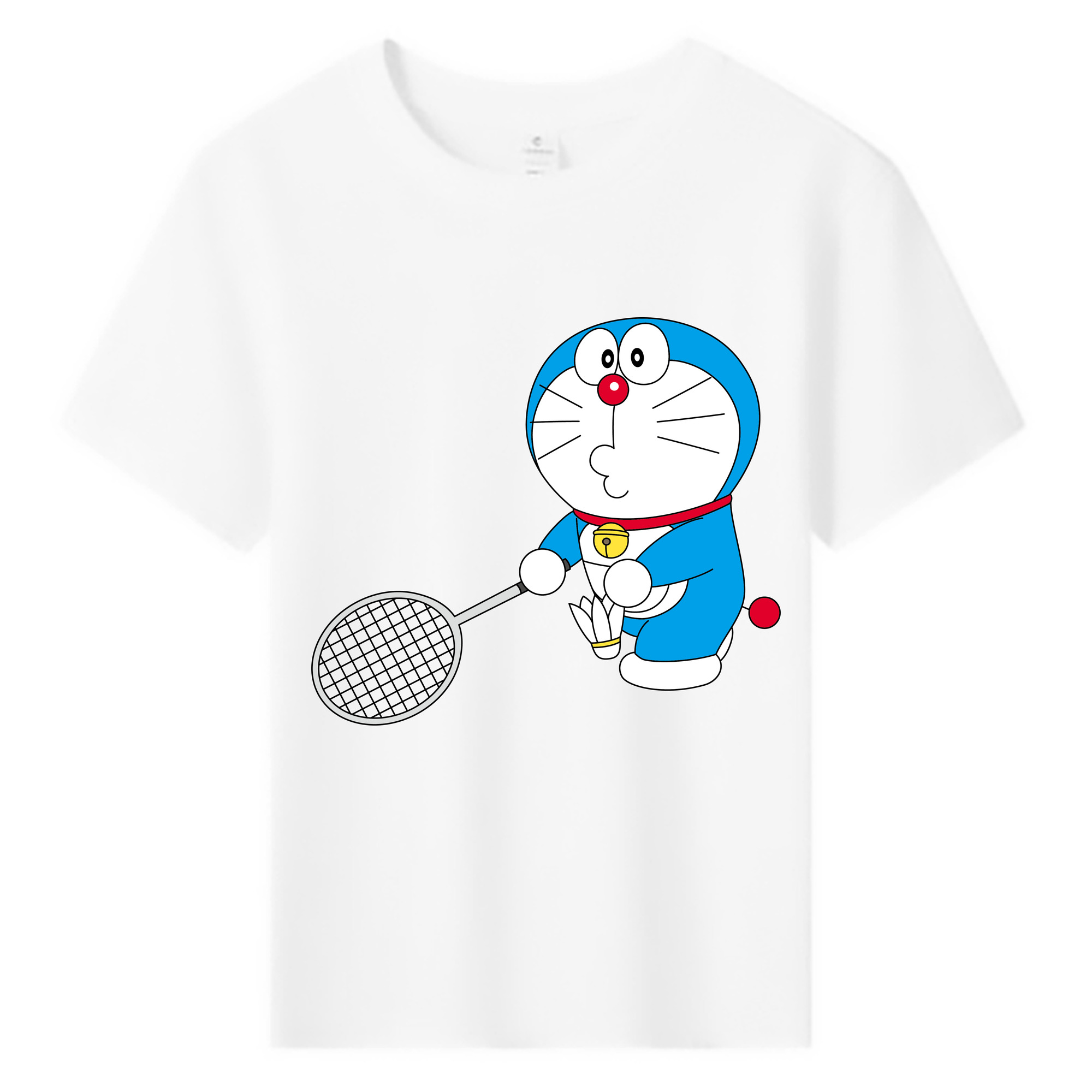 （画像用） ドラえもん Doraemon 綿100％キッズTシャツ（フロントプリント）