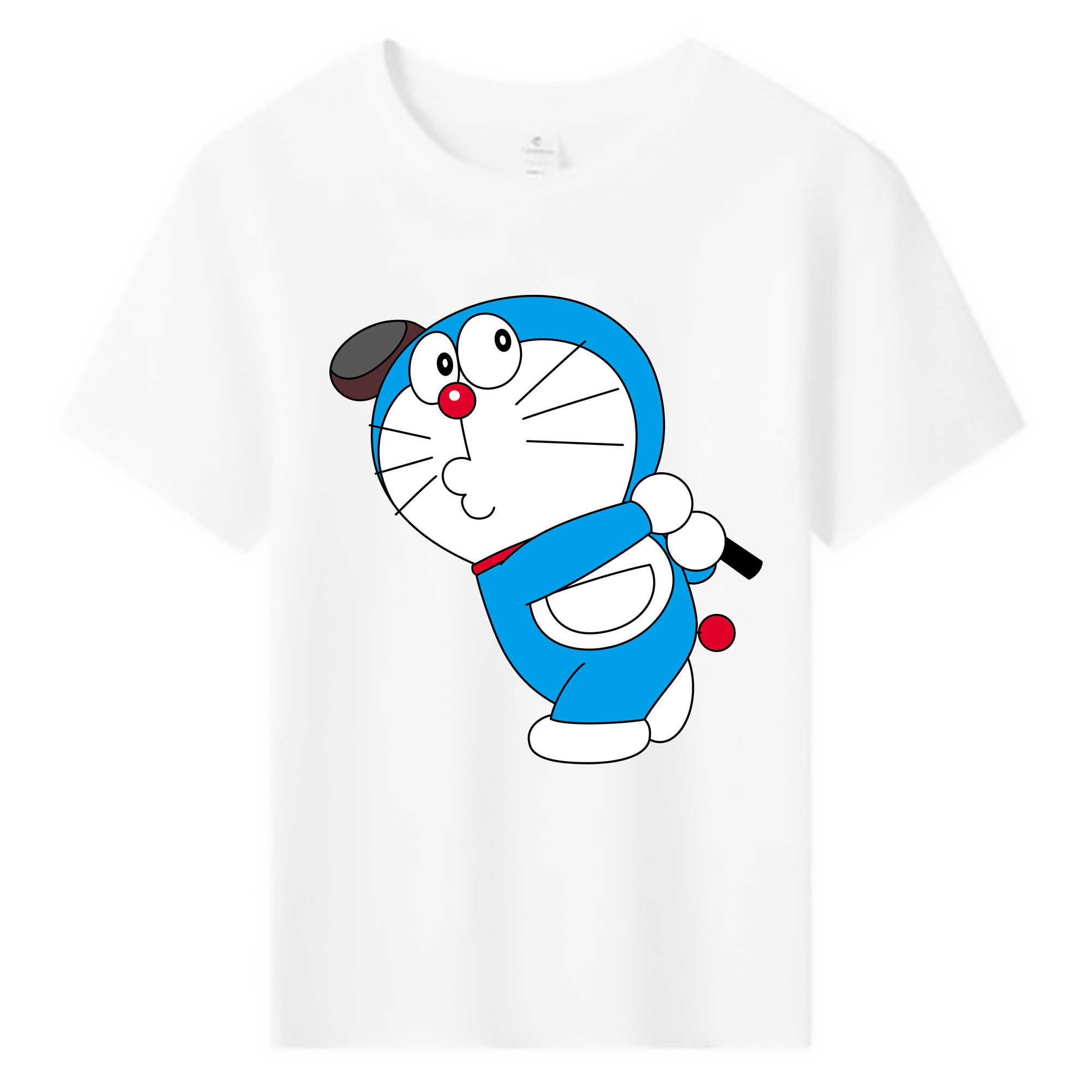 （画像用） ドラえもん Doraemon 綿100％キッズTシャツ（フロントプリント）