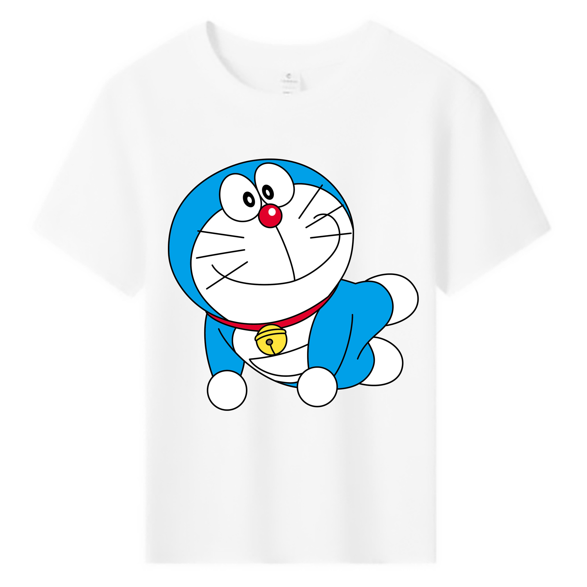 （画像用） ドラえもん Doraemon 綿100％キッズTシャツ（フロントプリント）