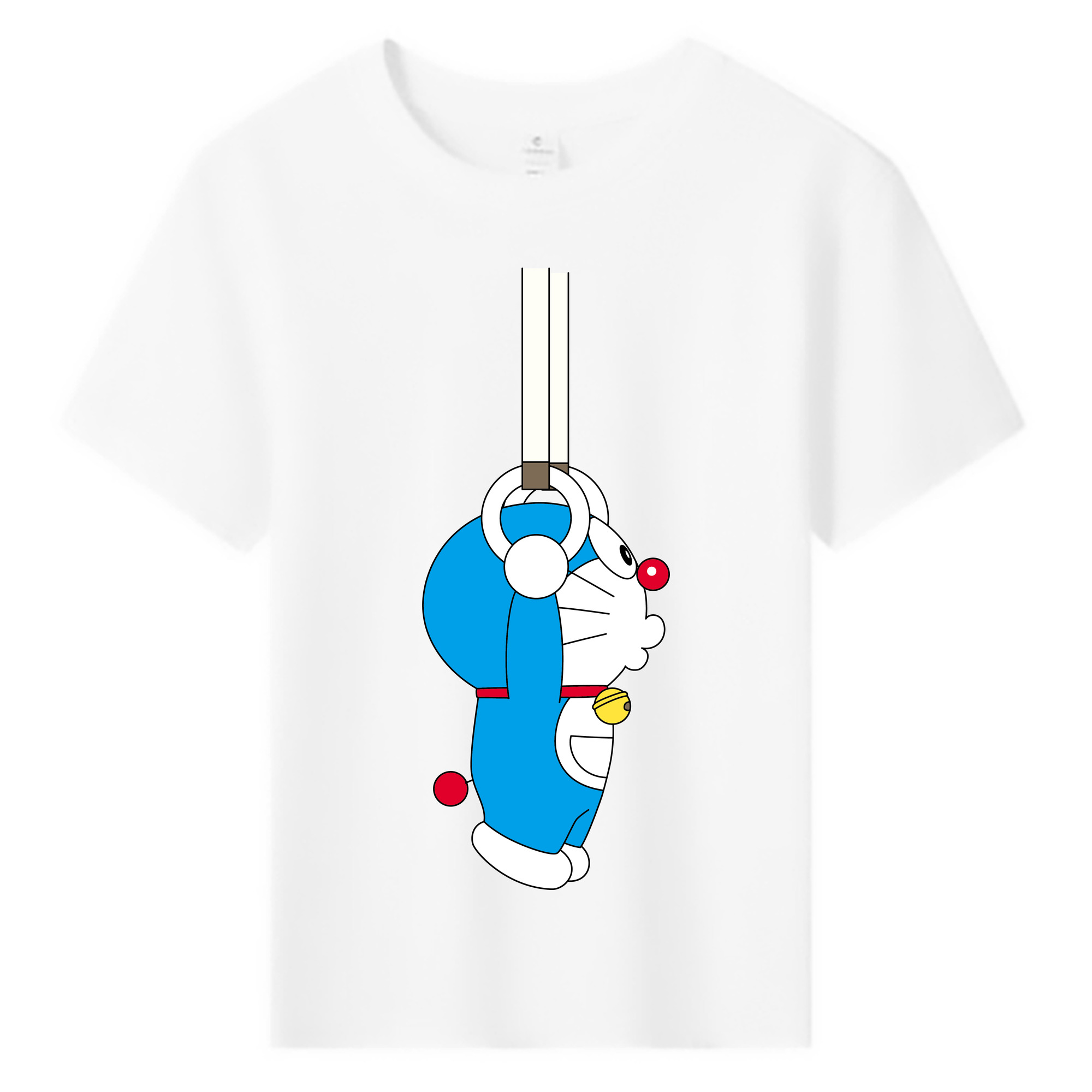（画像用） ドラえもん Doraemon 綿100％キッズTシャツ（フロントプリント）