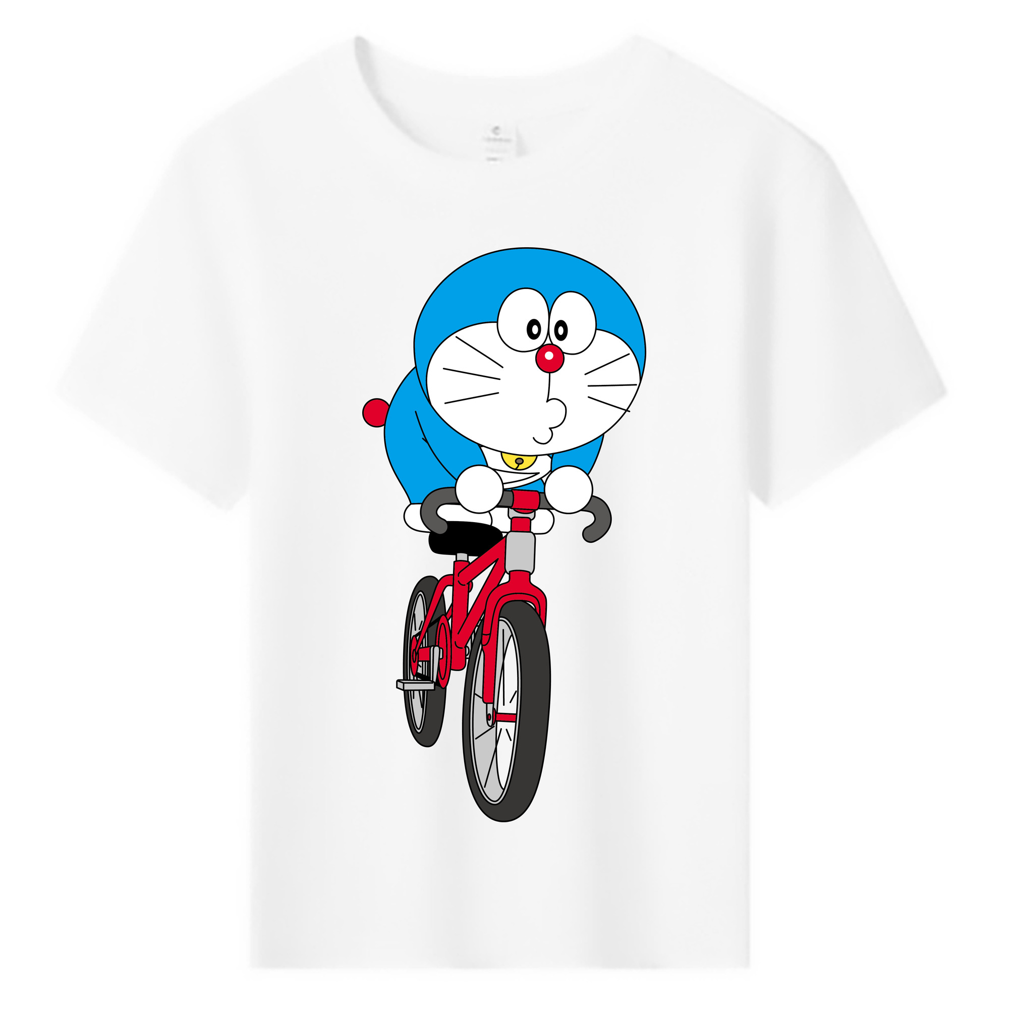 （画像用） ドラえもん Doraemon 綿100％キッズTシャツ（フロントプリント）