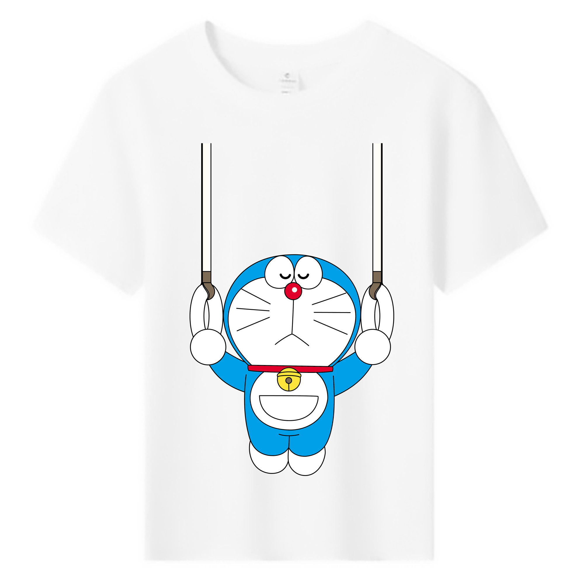 （画像用） ドラえもん Doraemon 綿100％キッズTシャツ（フロントプリント）
