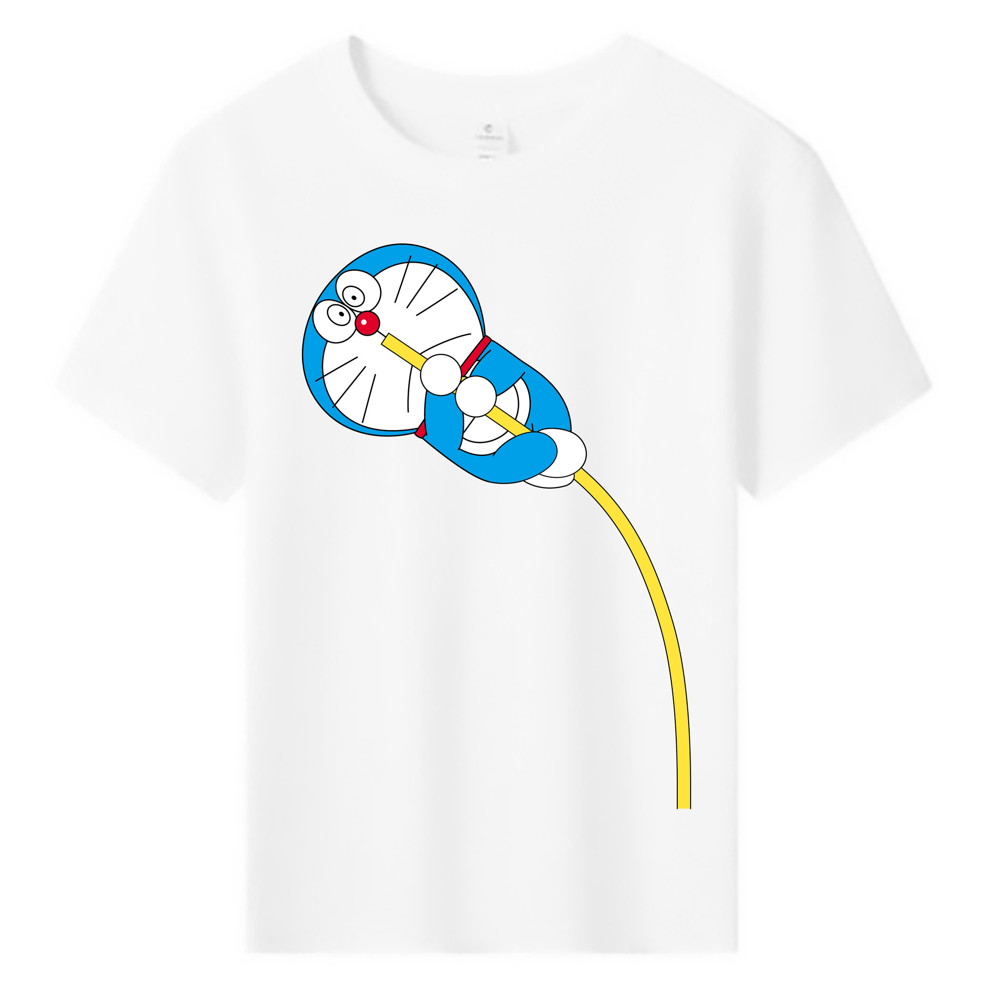 （画像用） ドラえもん Doraemon 綿100％キッズTシャツ（フロントプリント）