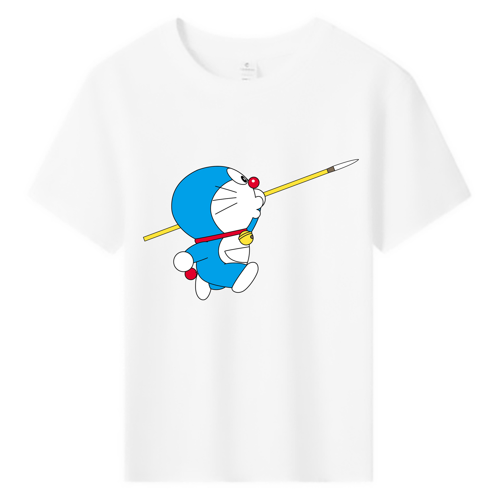 （画像用） ドラえもん Doraemon 綿100％キッズTシャツ（フロントプリント）