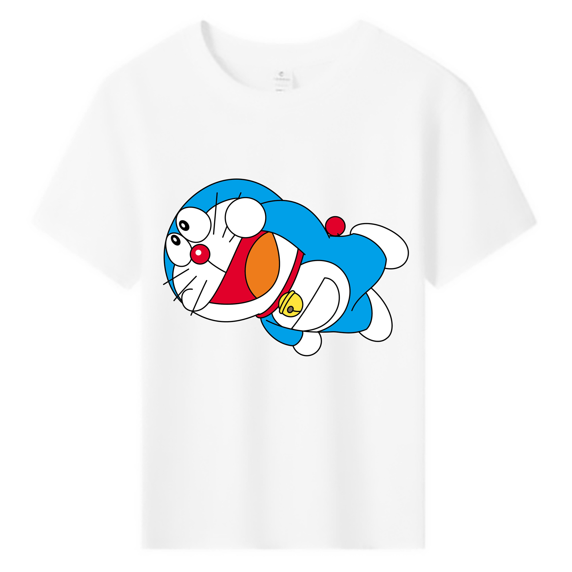 （画像用） ドラえもん Doraemon 綿100％キッズTシャツ（フロントプリント）