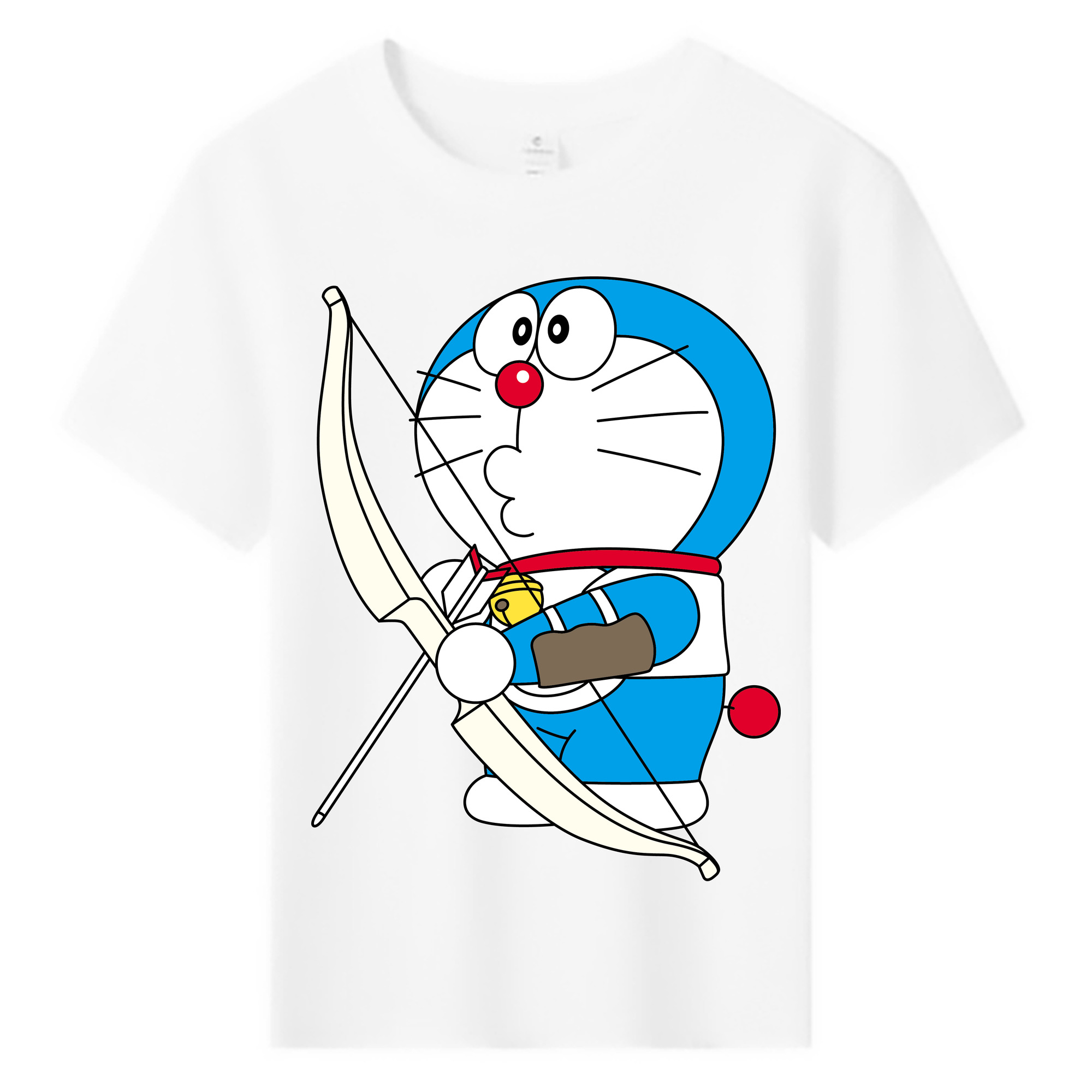 （画像用） ドラえもん Doraemon 綿100％キッズTシャツ（フロントプリント）