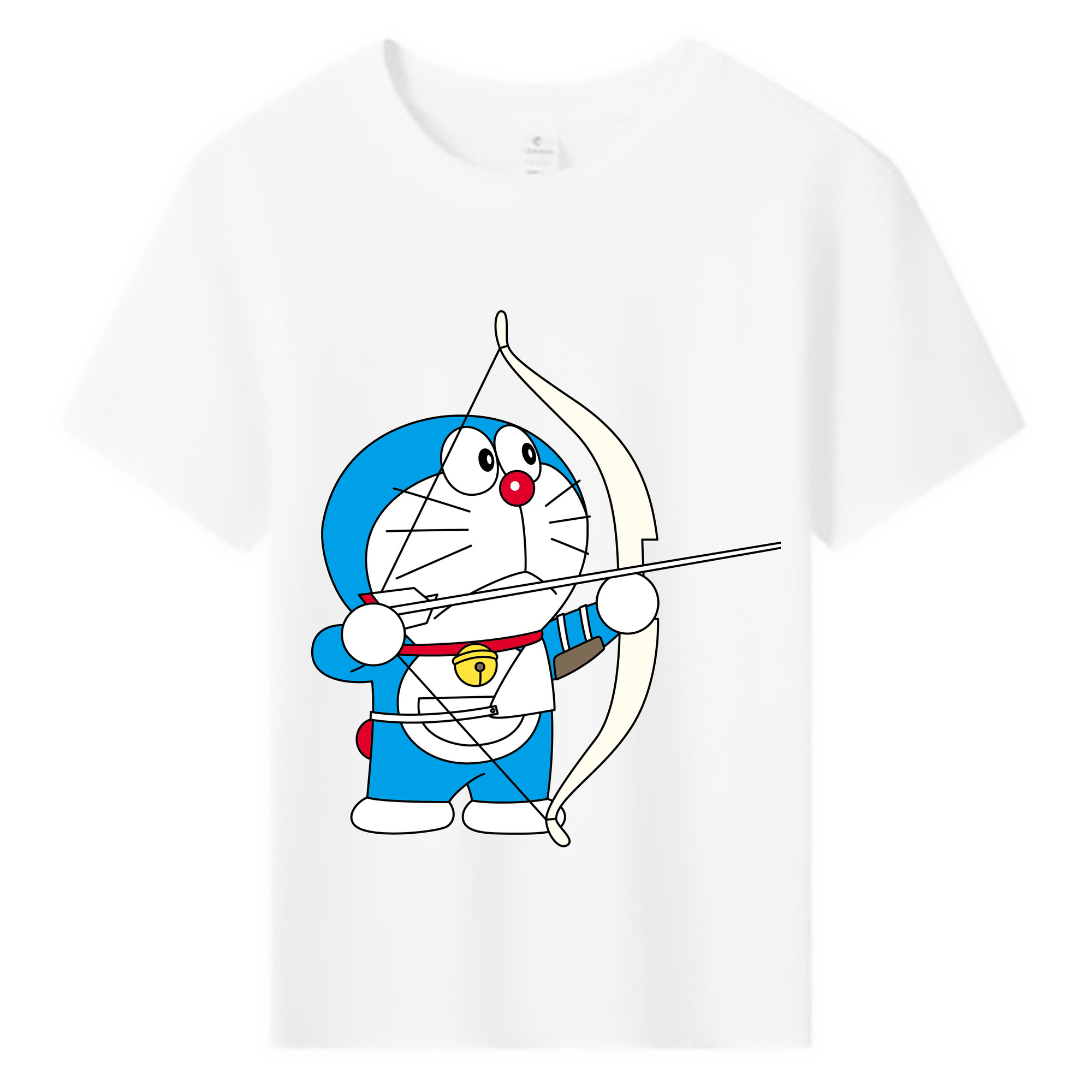 （画像用） ドラえもん Doraemon 綿100％キッズTシャツ（フロントプリント）