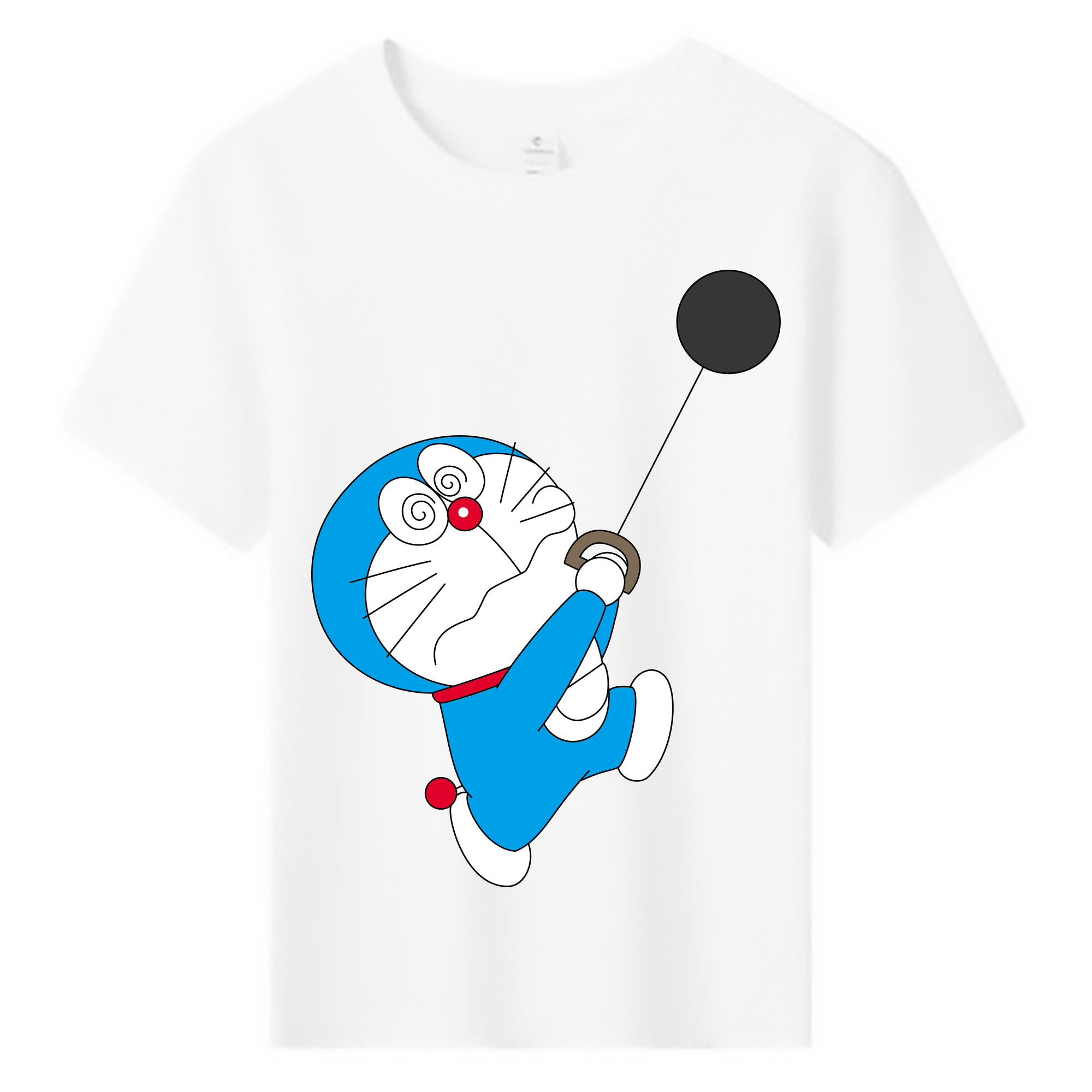 （画像用） ドラえもん Doraemon 綿100％キッズTシャツ（フロントプリント）