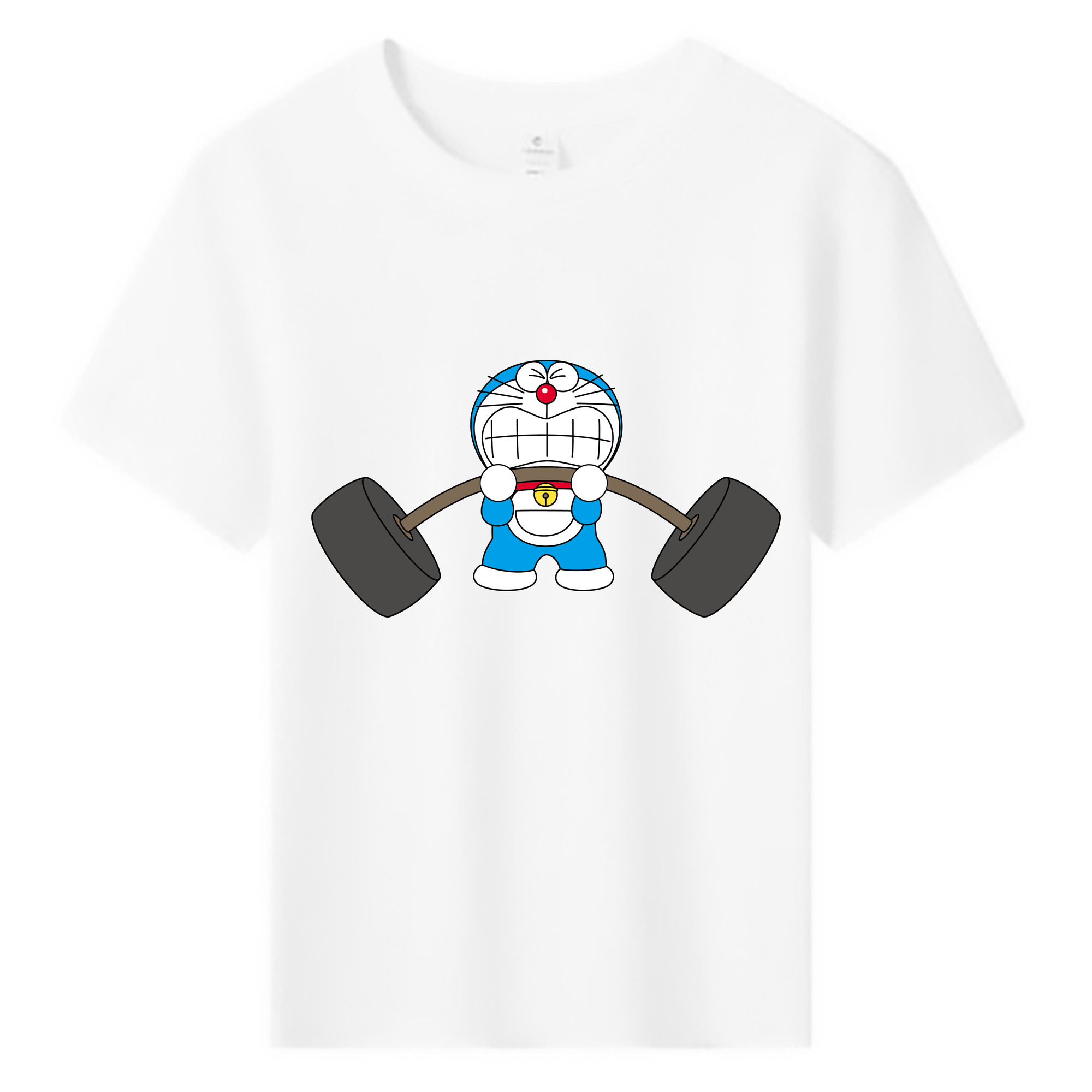 （画像用） ドラえもん Doraemon 綿100％キッズTシャツ（フロントプリント）