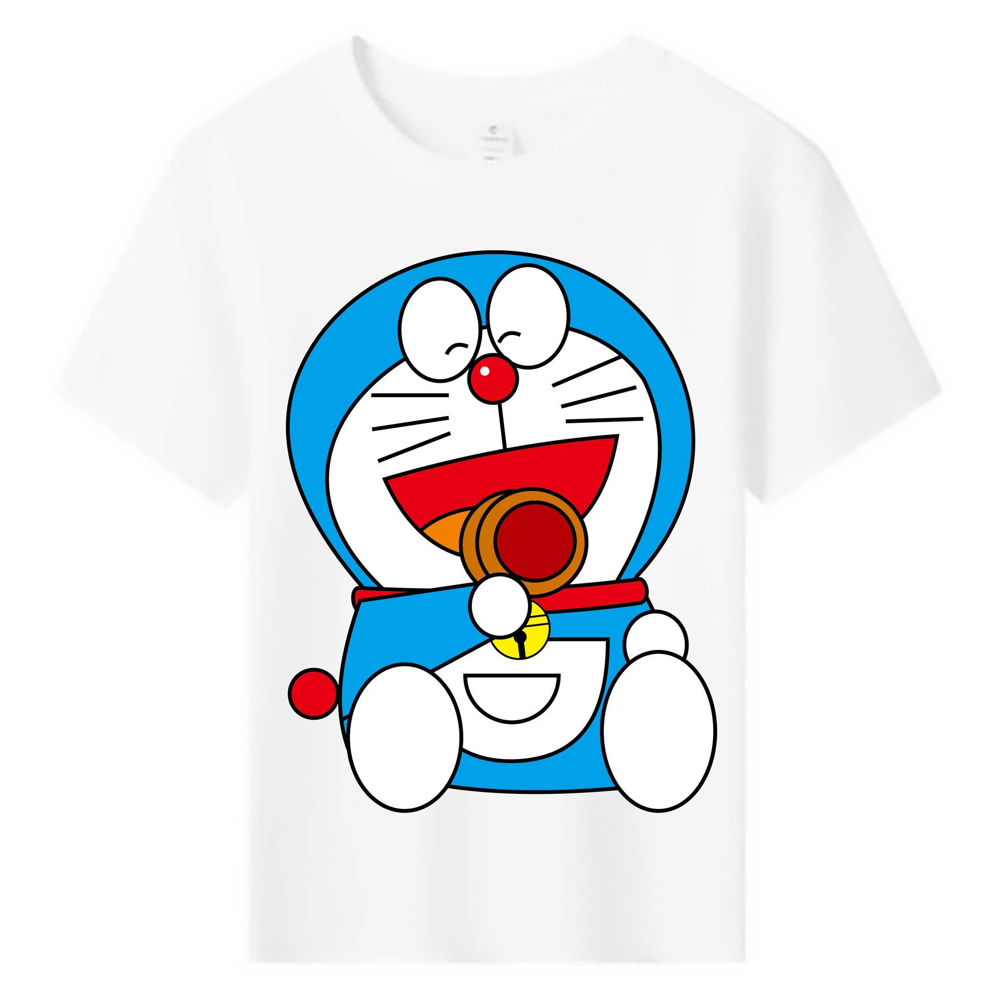（画像用） ドラえもん Doraemon 綿100％キッズTシャツ（フロントプリント）