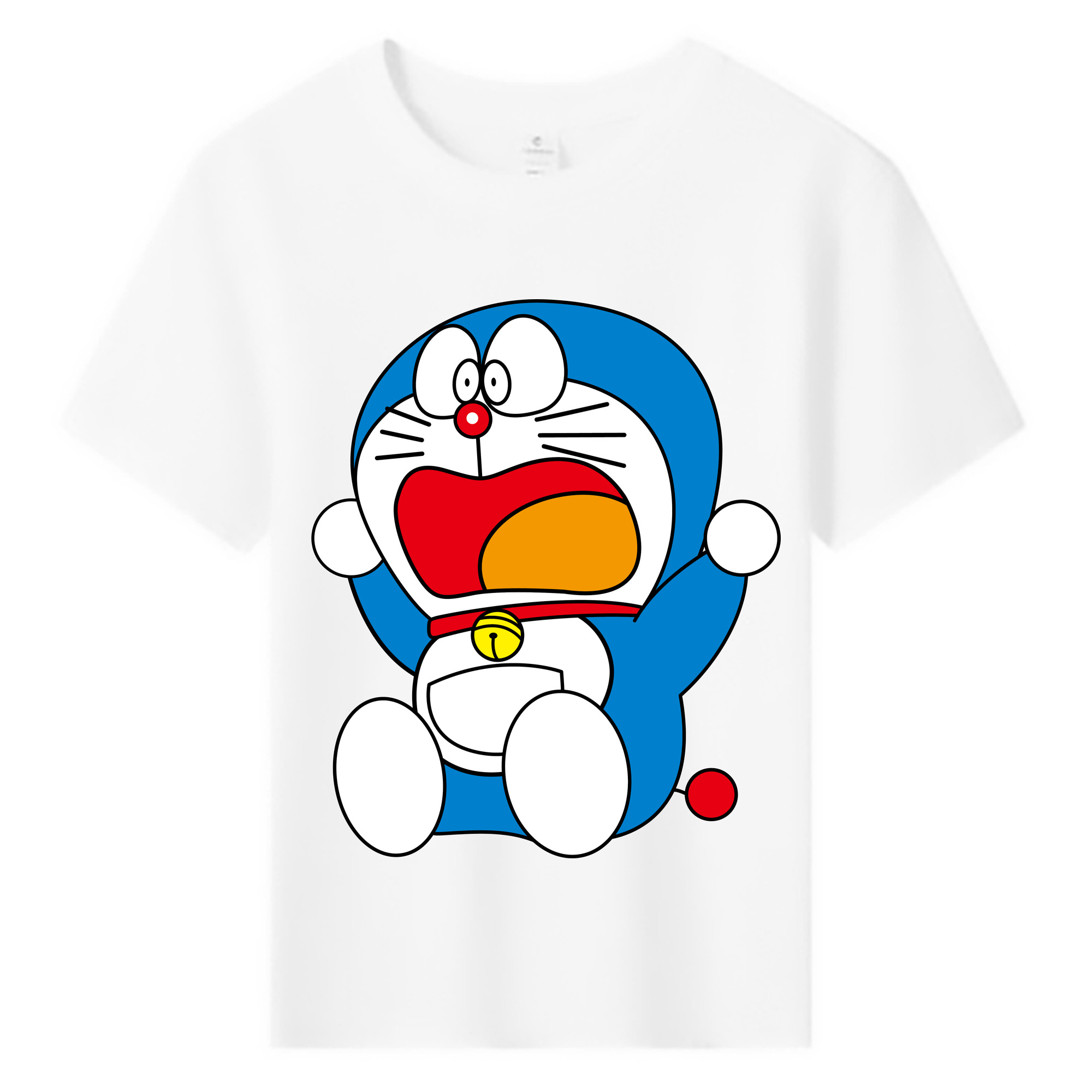 （画像用） ドラえもん Doraemon 綿100％キッズTシャツ（フロントプリント）