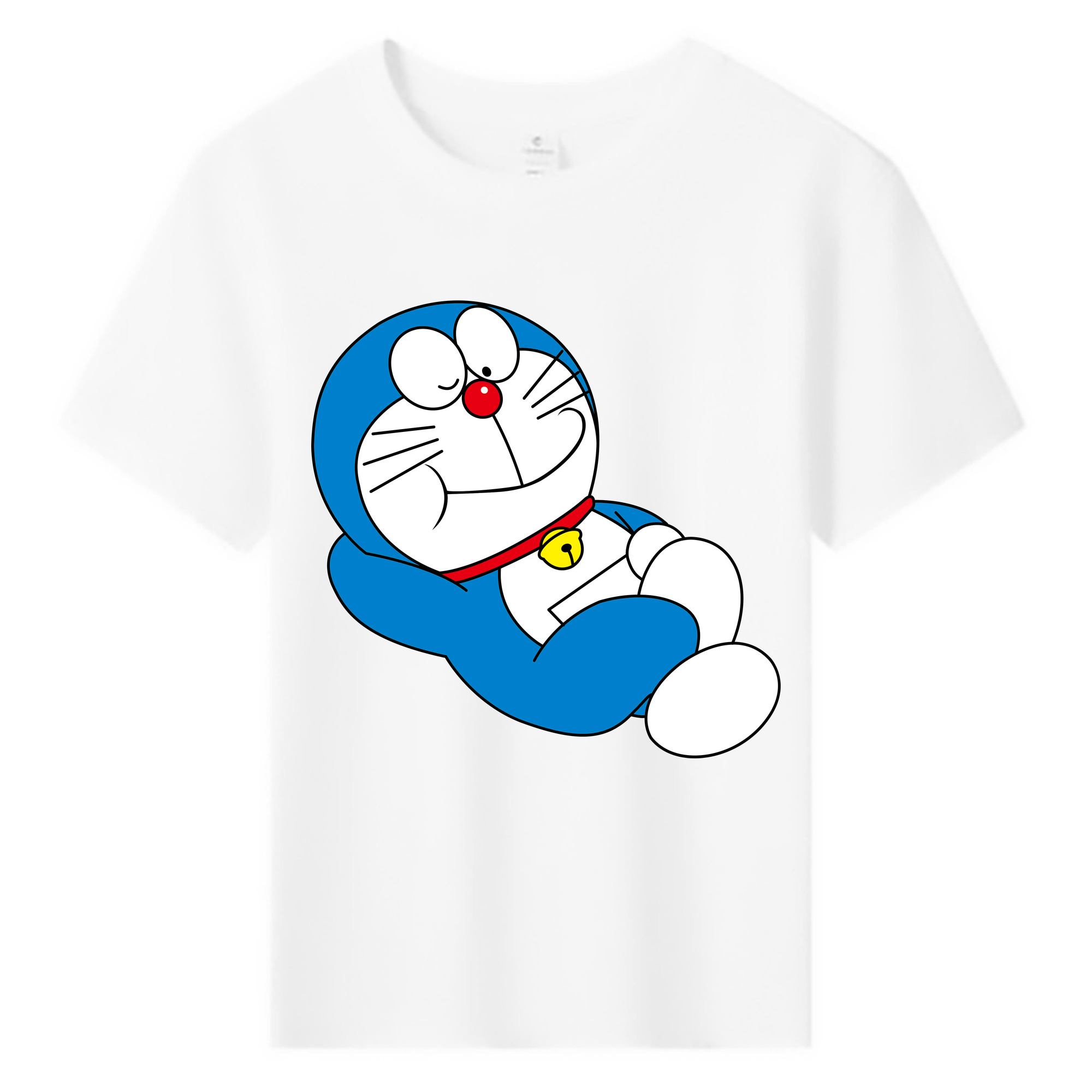 （画像用） ドラえもん Doraemon 綿100％キッズTシャツ（フロントプリント）