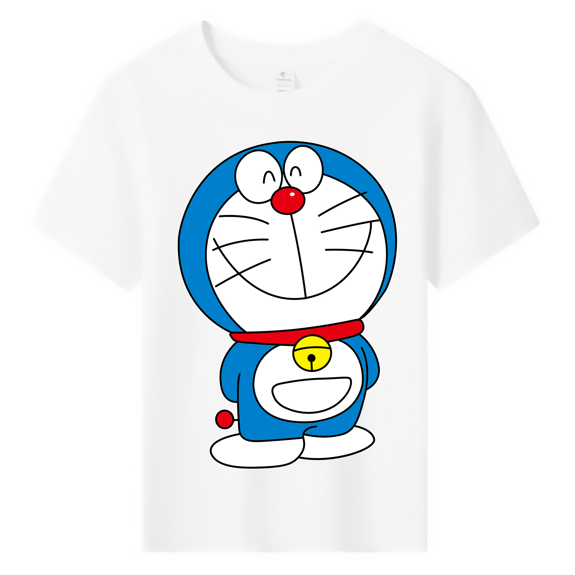 （画像用） ドラえもん Doraemon 綿100％キッズTシャツ（フロントプリント）