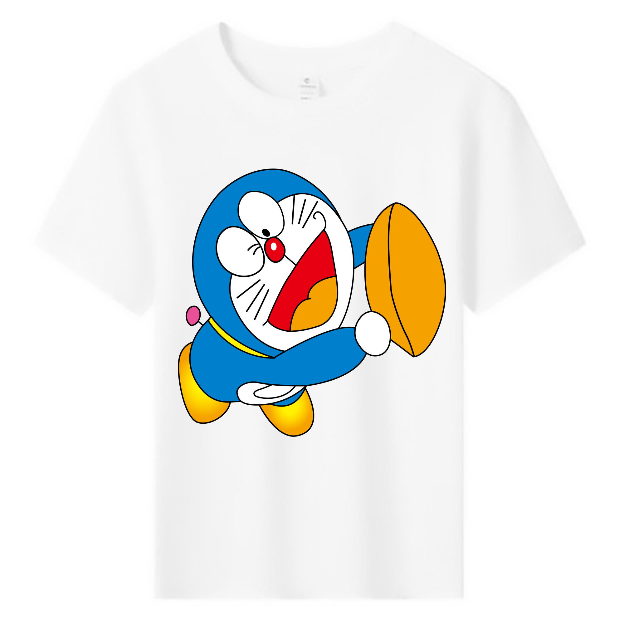 （画像用） ドラえもん Doraemon 綿100％キッズTシャツ（フロントプリント）