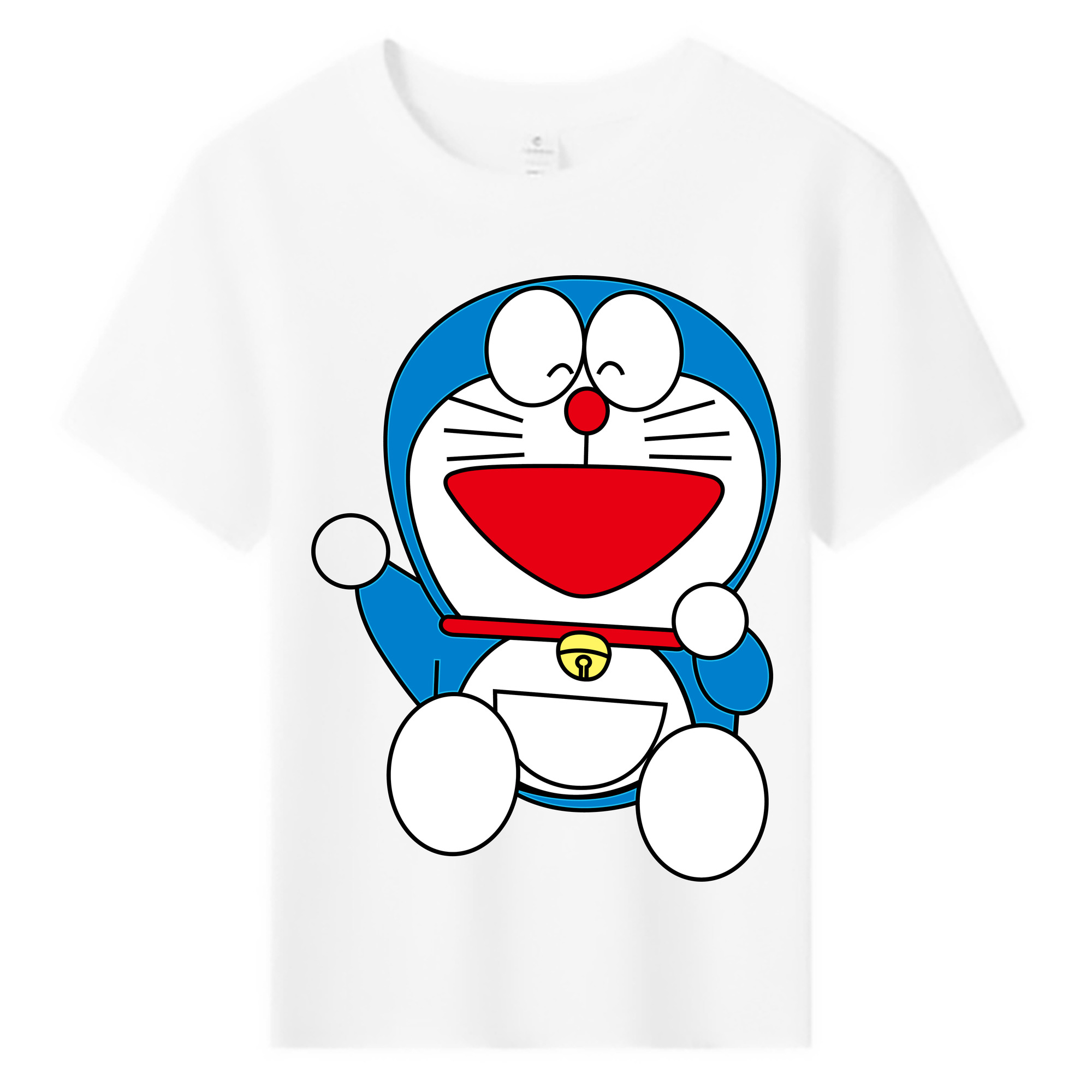 （画像用） ドラえもん Doraemon 綿100％キッズTシャツ（フロントプリント）