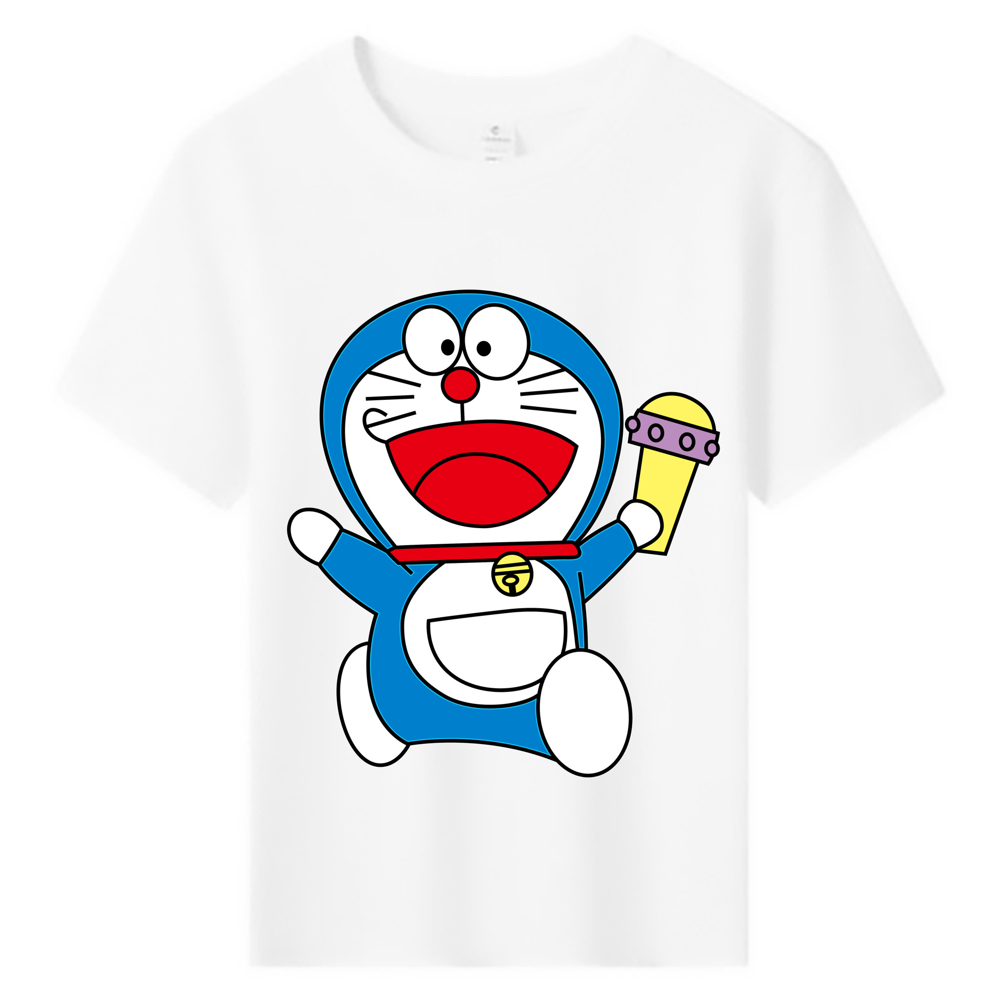 （画像用） ドラえもん Doraemon 綿100％キッズTシャツ（フロントプリント）
