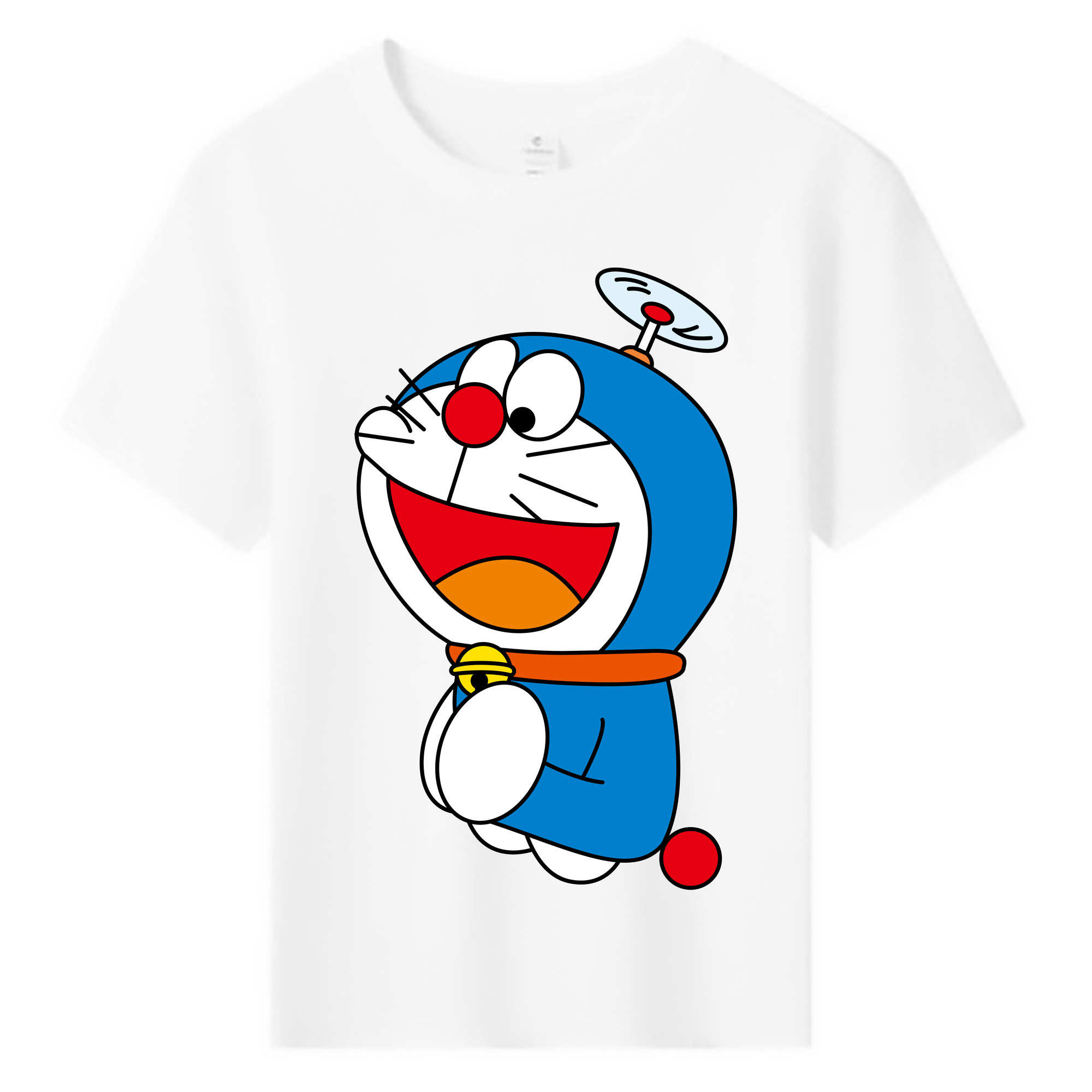 （画像用） ドラえもん Doraemon 綿100％キッズTシャツ（フロントプリント）