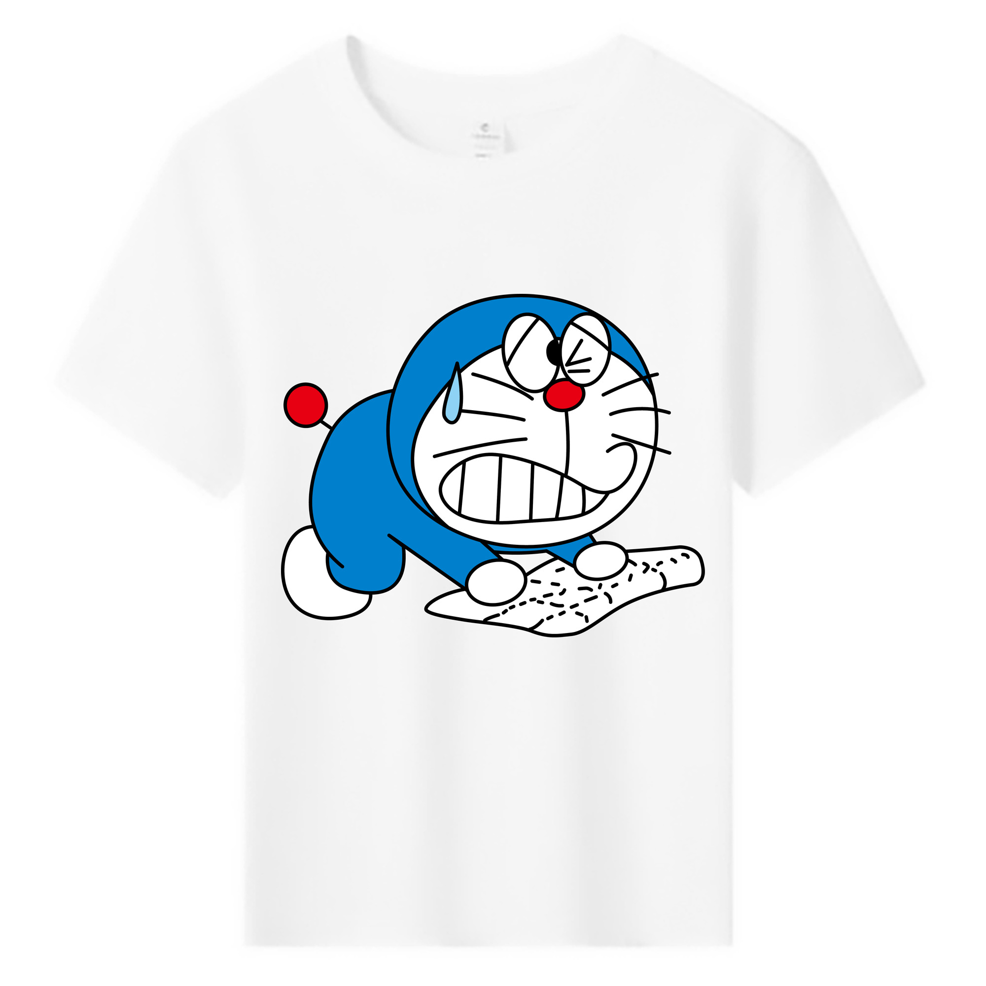（画像用） ドラえもん Doraemon 綿100％キッズTシャツ（フロントプリント）