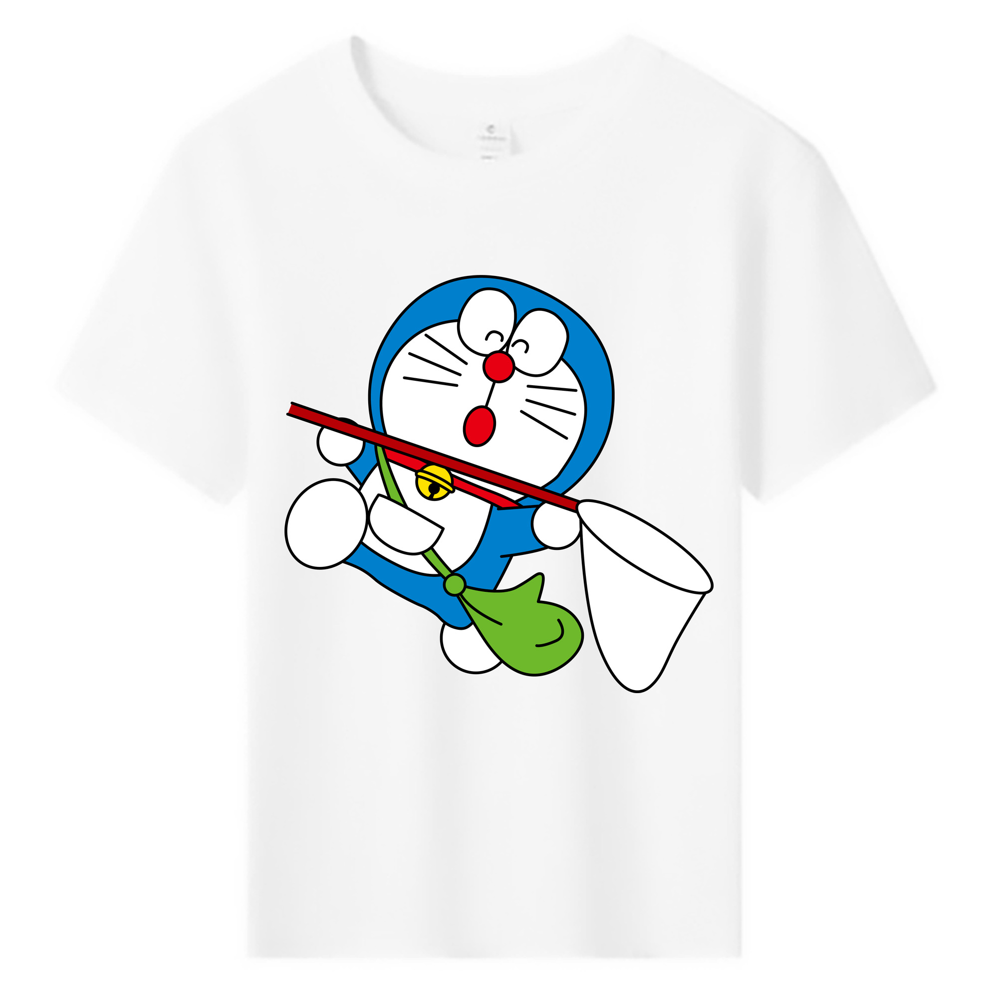 （画像用） ドラえもん Doraemon 綿100％キッズTシャツ（フロントプリント）