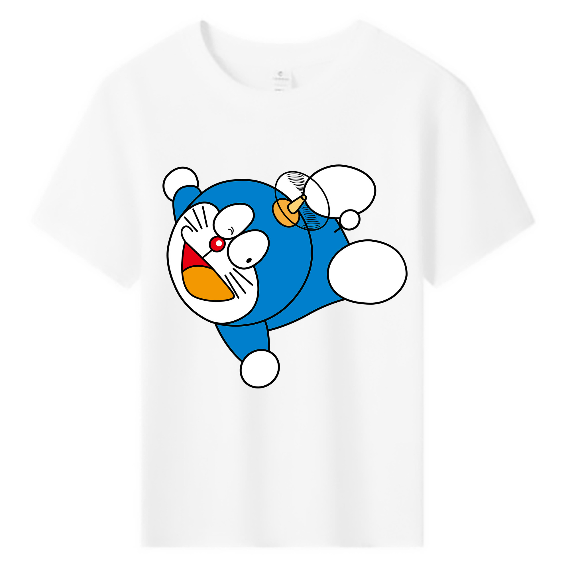 （画像用） ドラえもん Doraemon 綿100％キッズTシャツ（フロントプリント）