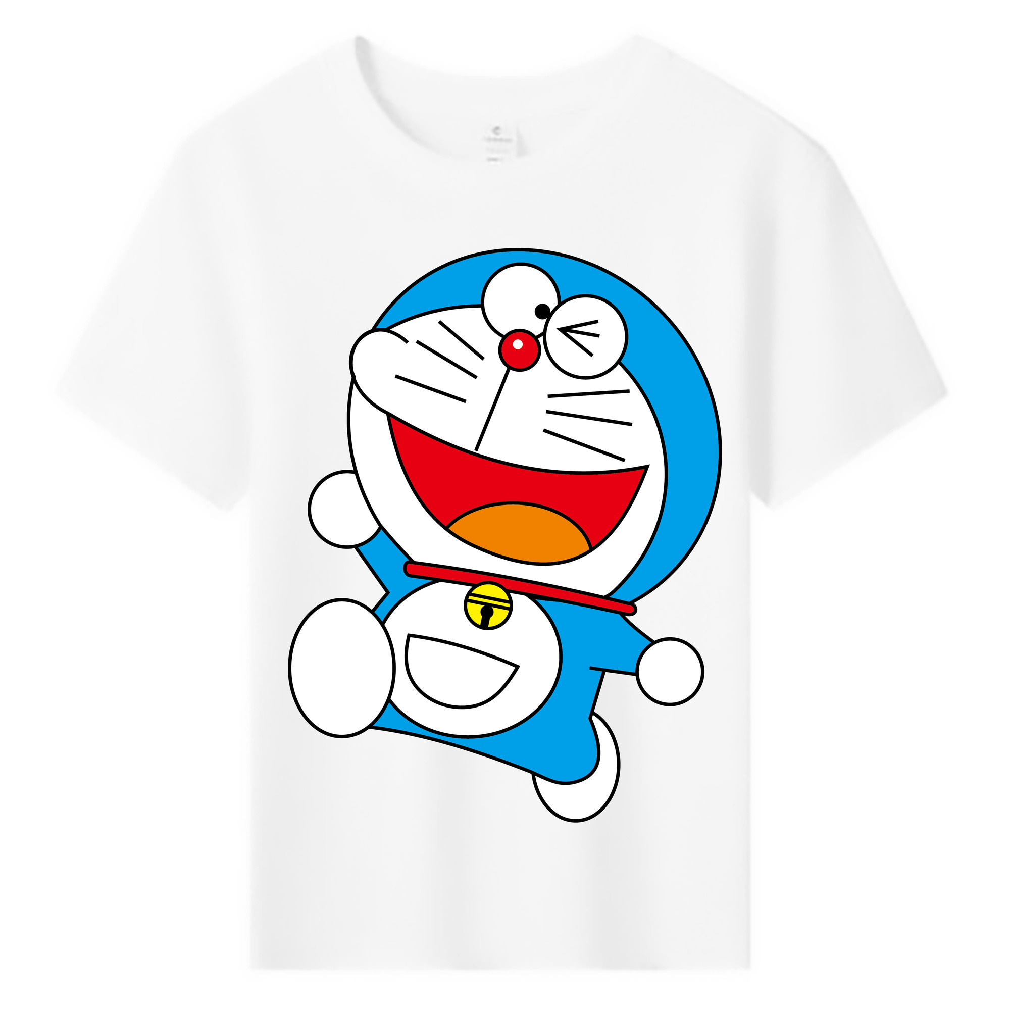 （画像用） ドラえもん Doraemon 綿100％キッズTシャツ（フロントプリント）