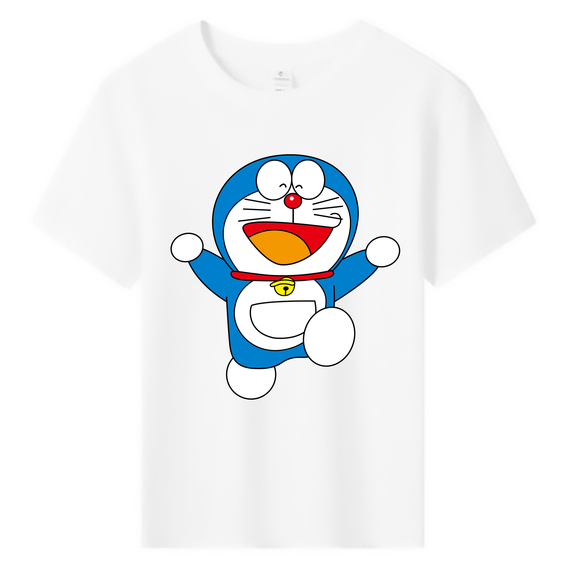 （画像用） ドラえもん Doraemon 綿100％キッズTシャツ（フロントプリント）