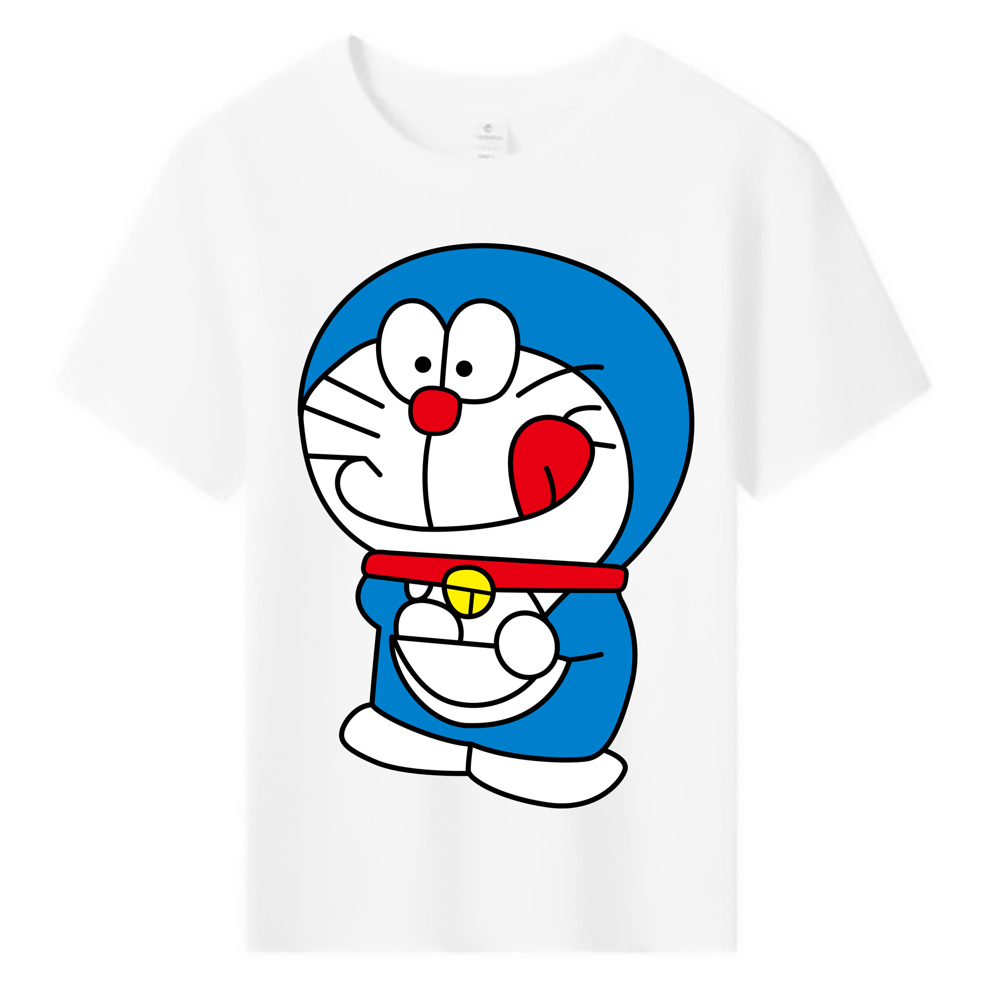 （画像用） ドラえもん Doraemon 綿100％キッズTシャツ（フロントプリント）