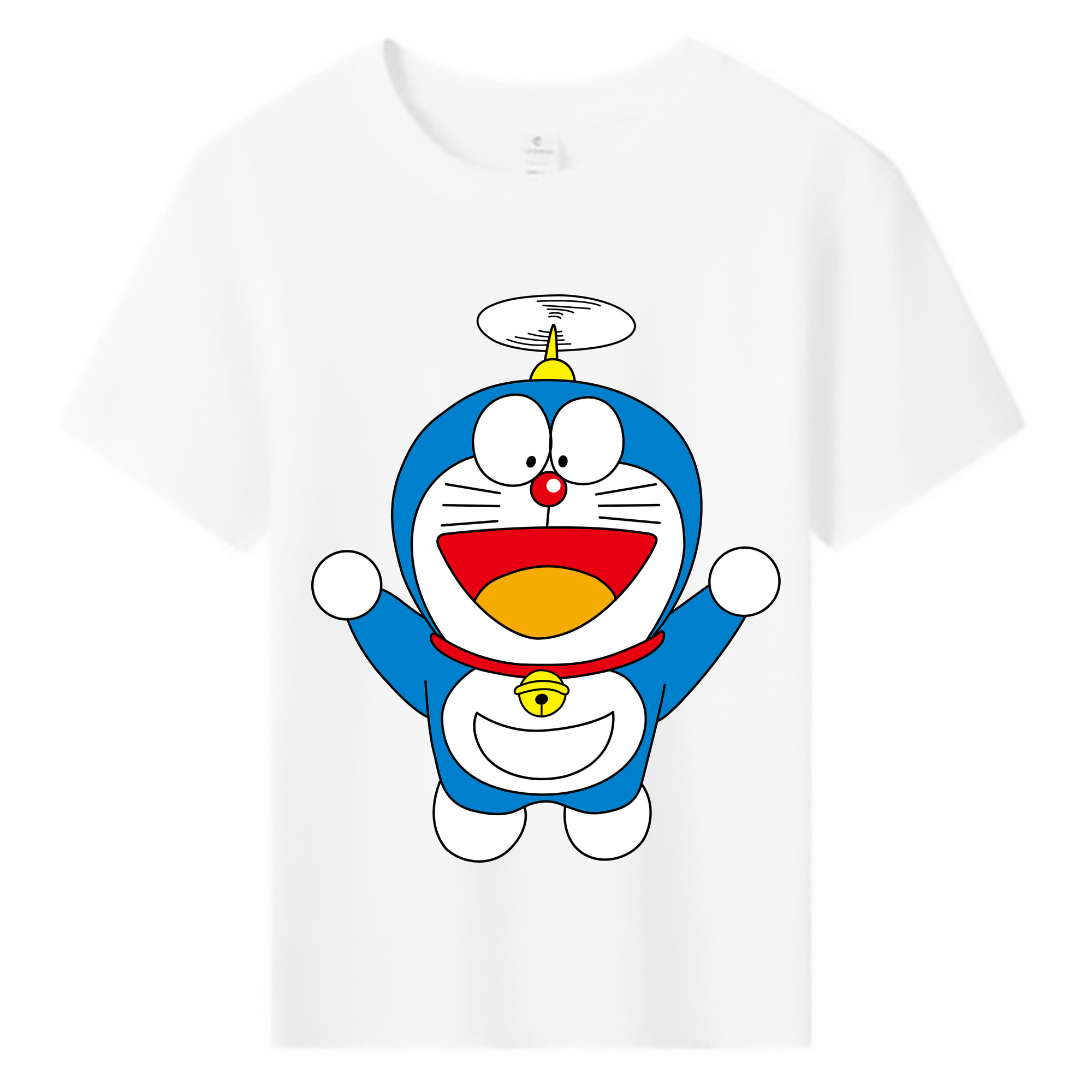 （画像用） ドラえもん Doraemon 綿100％キッズTシャツ（フロントプリント）