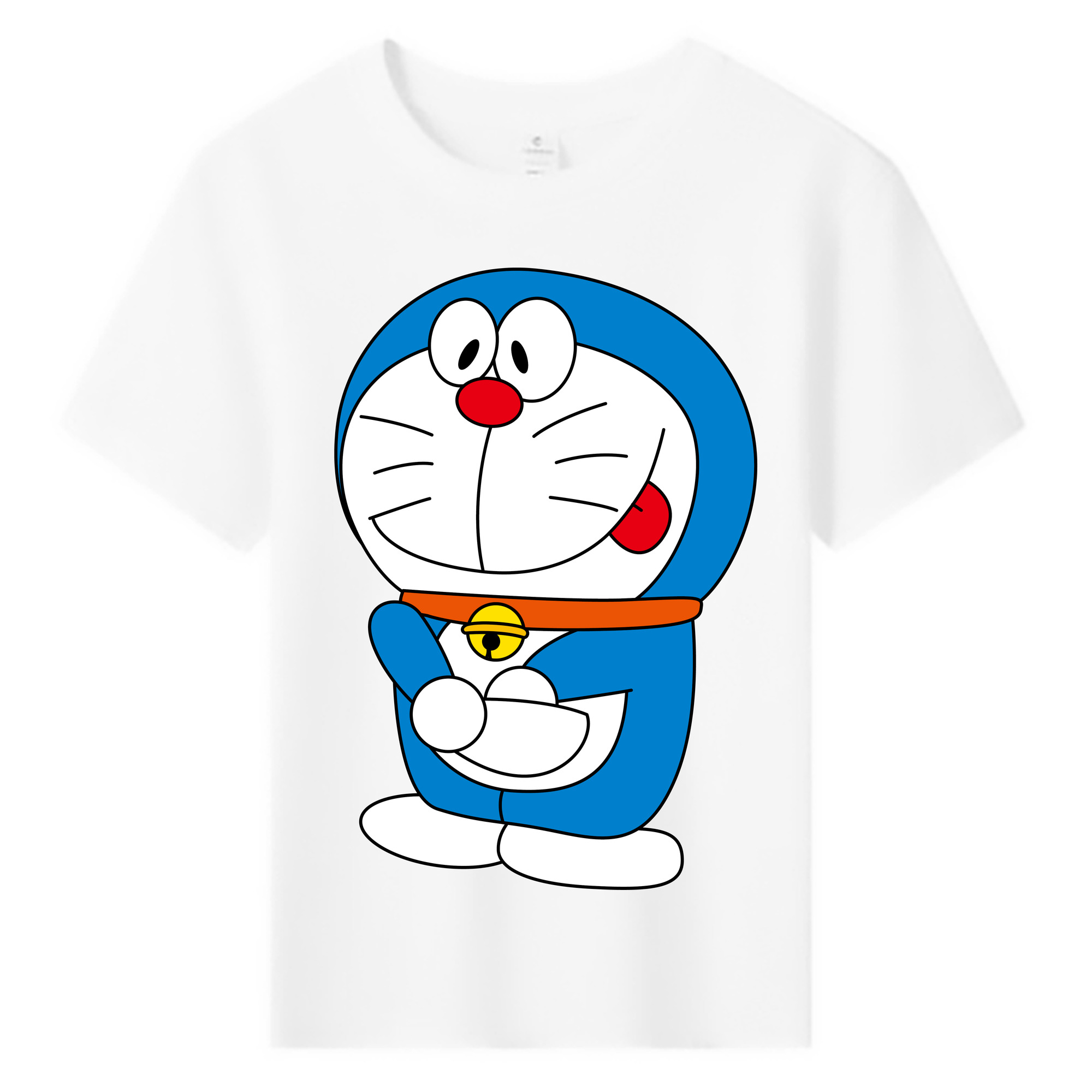 （画像用） ドラえもん Doraemon 綿100％キッズTシャツ（フロントプリント）