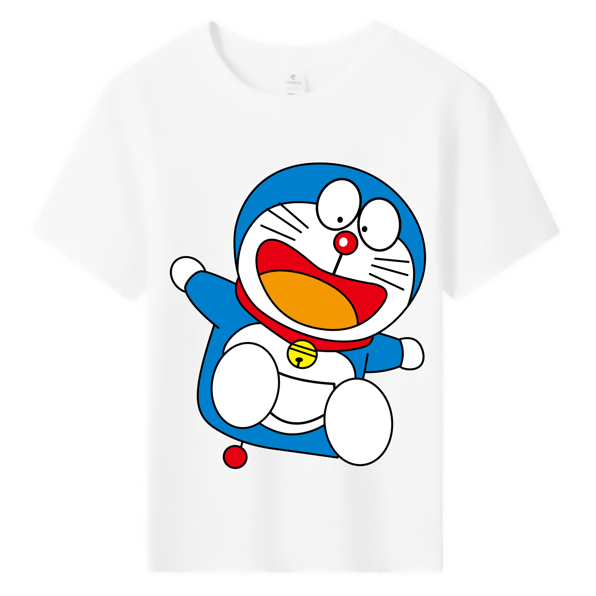 （画像用） ドラえもん Doraemon 綿100％キッズTシャツ（フロントプリント）